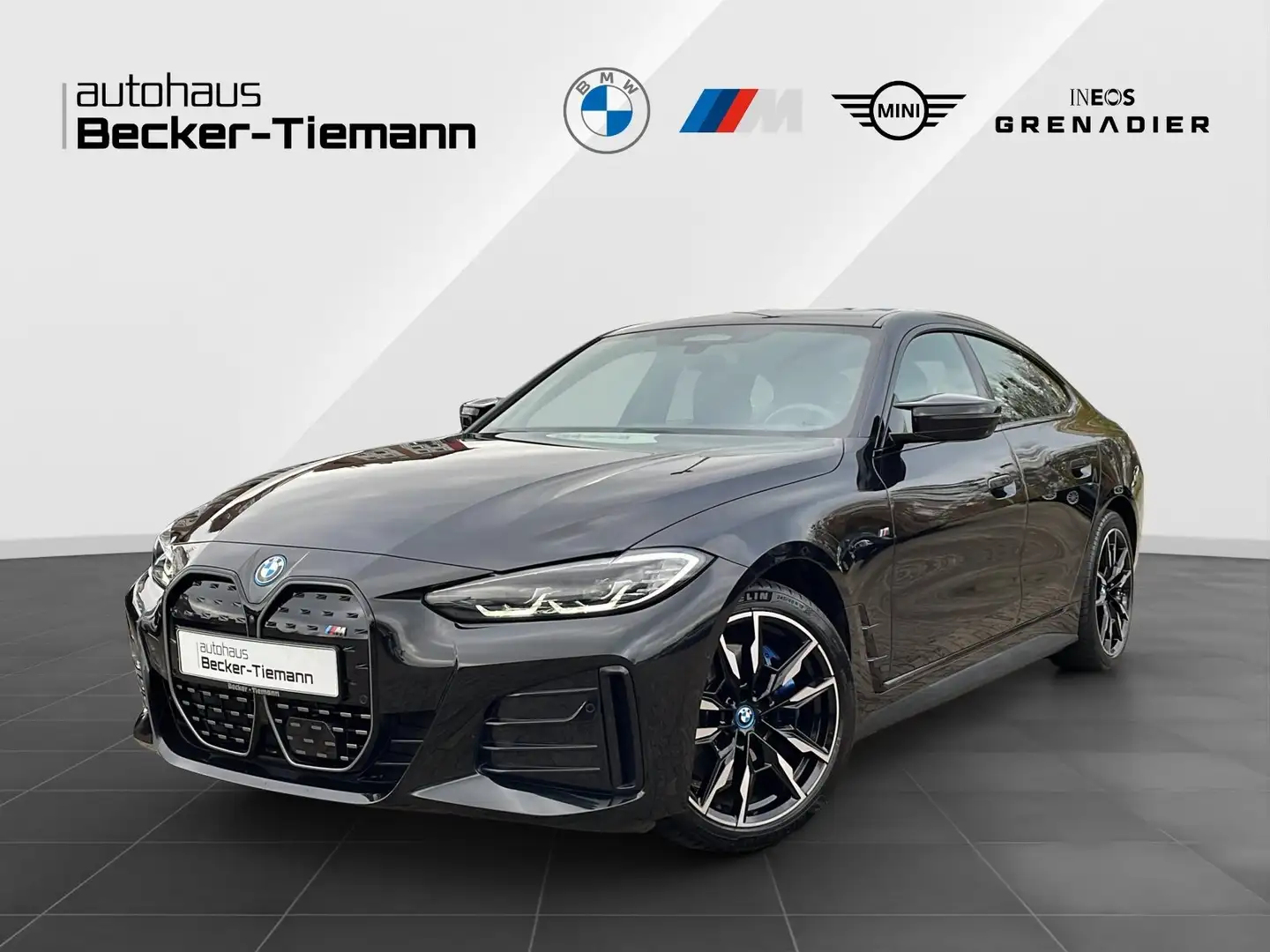 BMW i4 M50 Gran Coupé/ AHK/ Driv.Ass.Prof./ PA+ Noir - 1