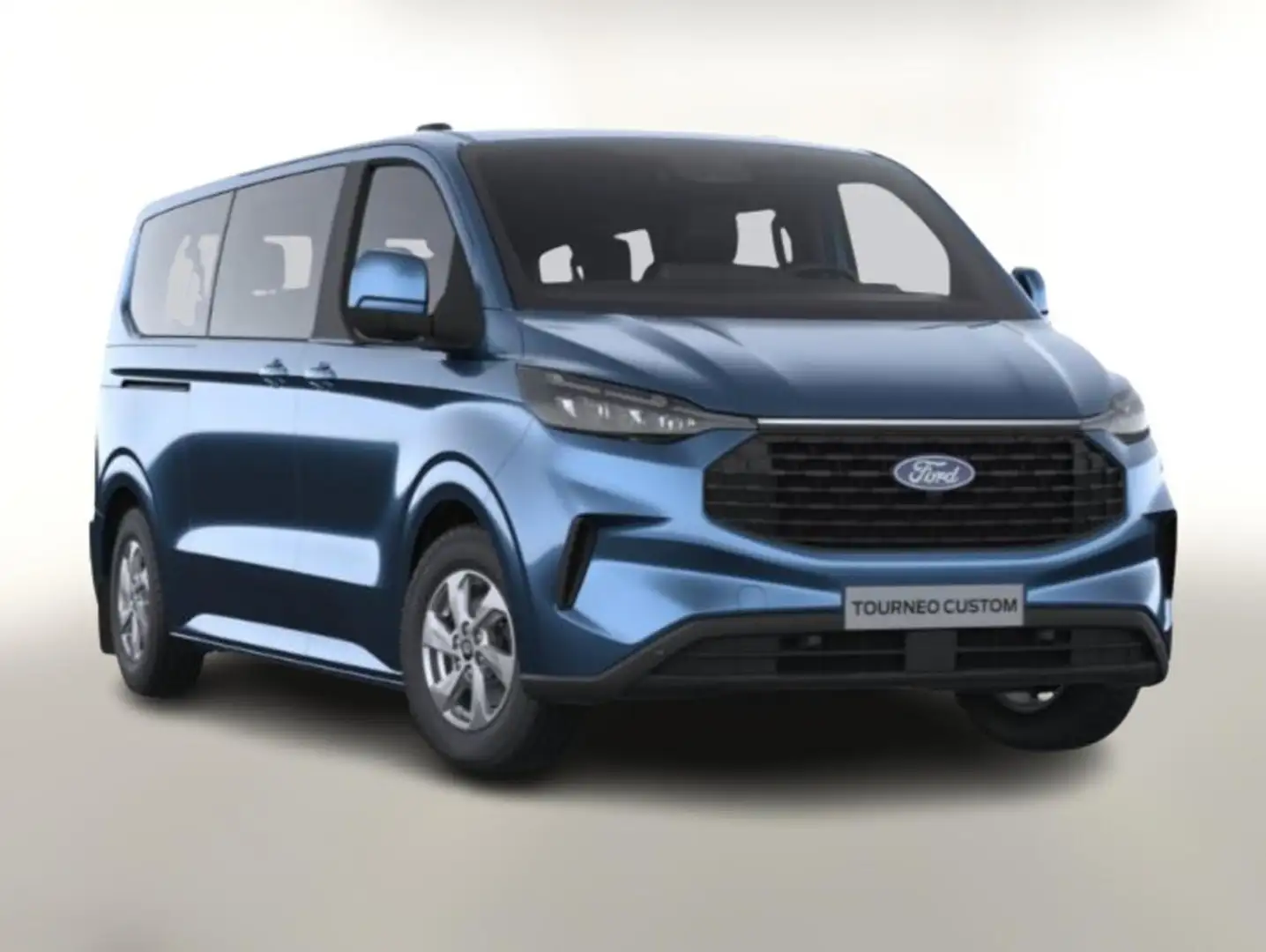 Ford Tourneo Custom Trend TDCi 136 320 L2 ACC AHK Nav 100 kW (136 P... Blau - 1