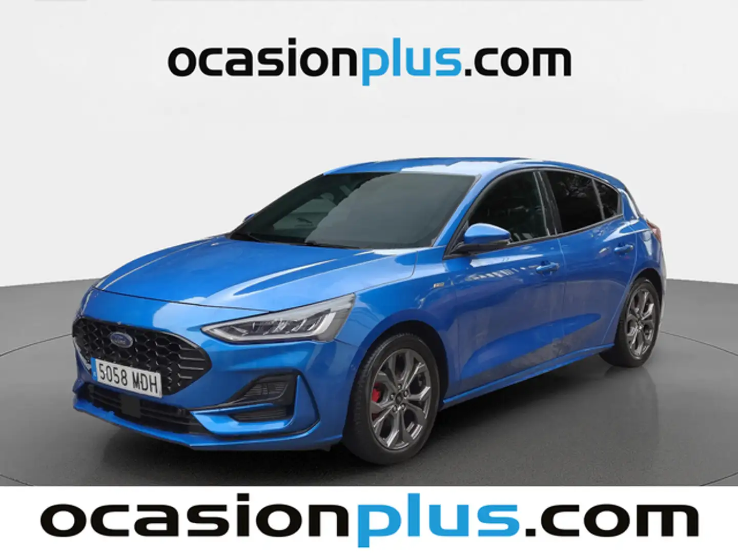 Ford Focus 1.0 Ecoboost MHEV ST-Line 125 Blauw - 1