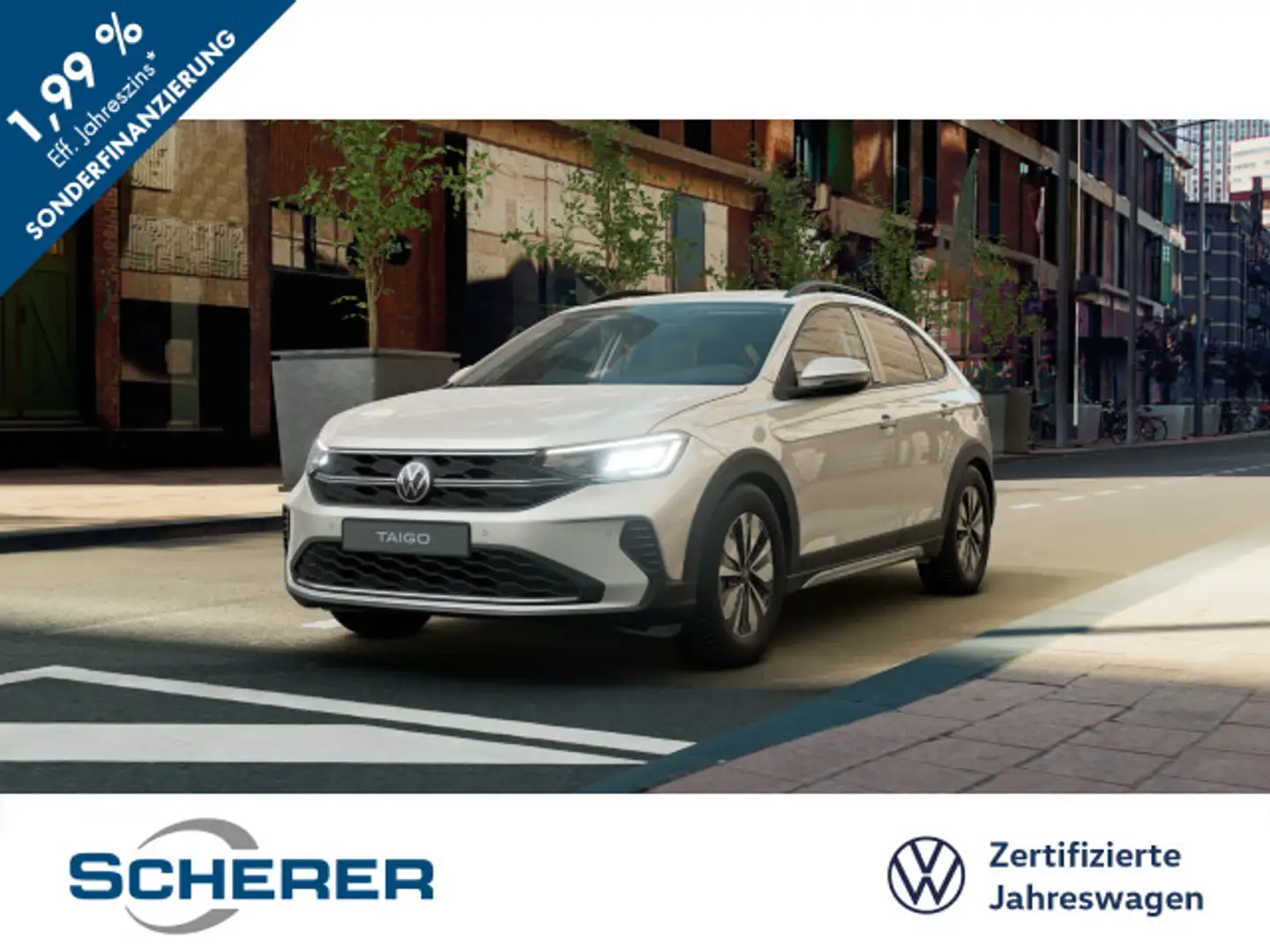 Volkswagen Taigo MOVE 1.0 TSI REAR VIEW NAVI IQ.DRIVE Silber - 1
