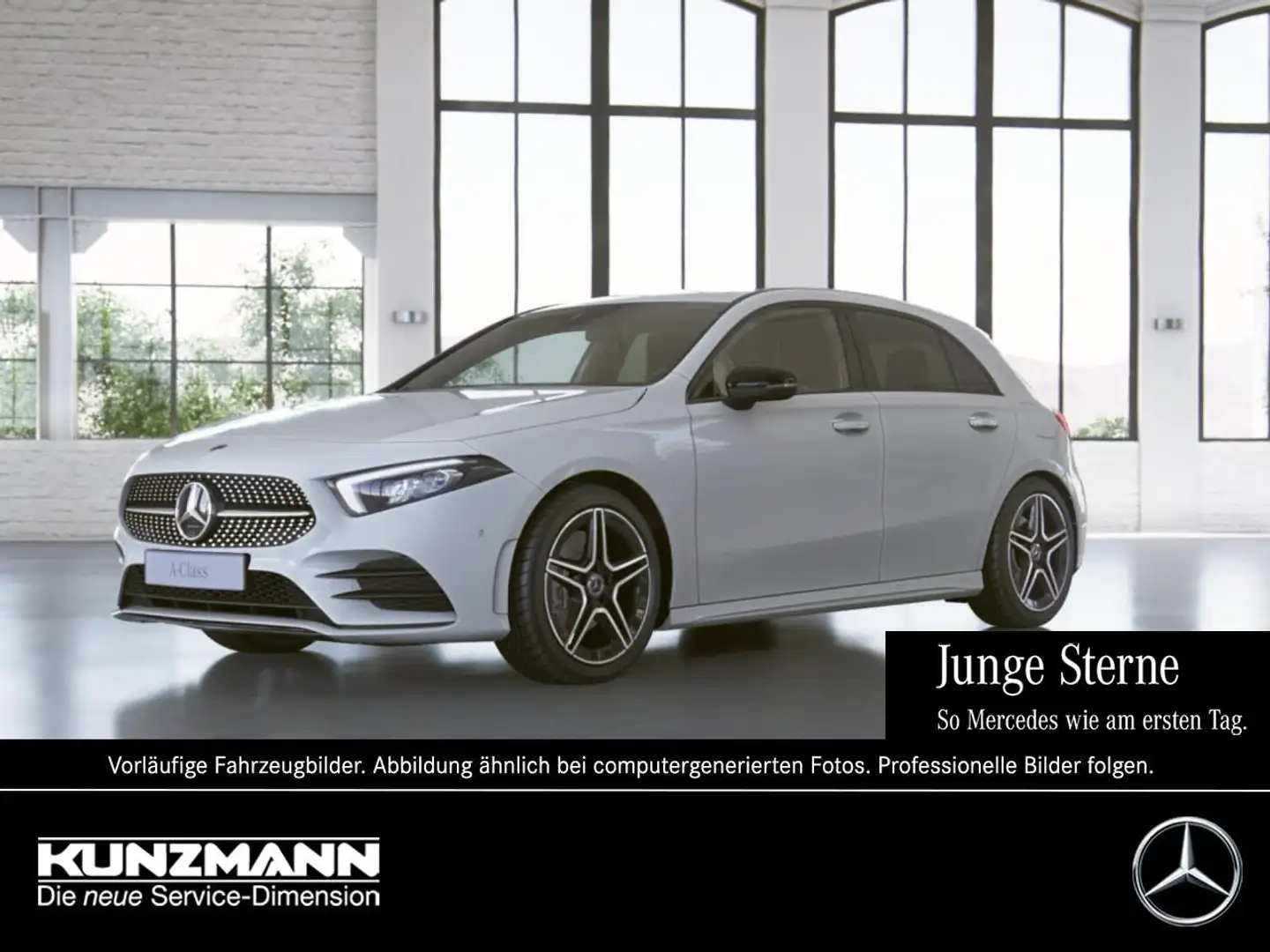 Mercedes-Benz A 250 e  AMG Night MBUX Navi Kamera Sitzkomfort Weiß - 1