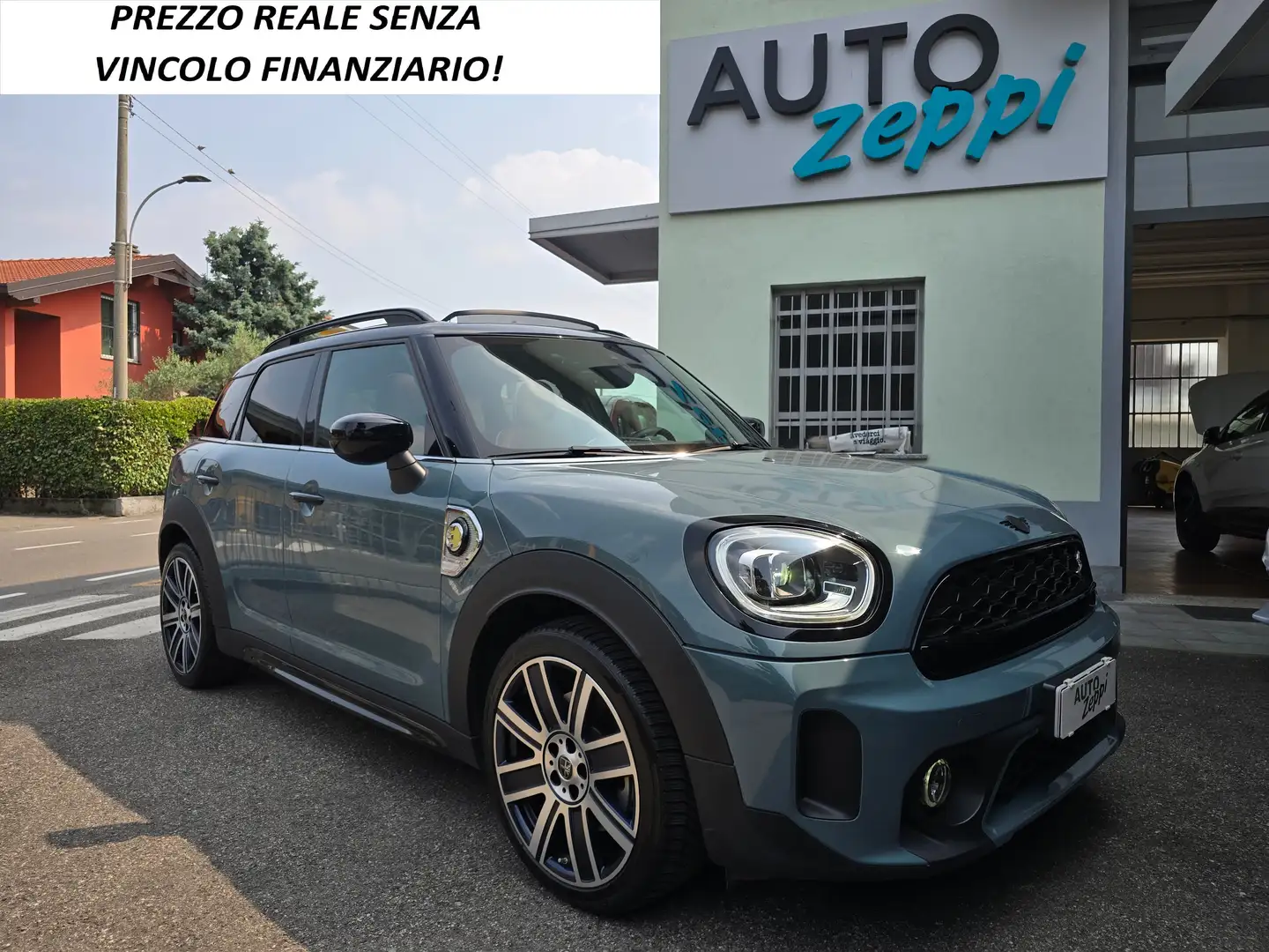 MINI Cooper SE Countryman 1.5 Yours ALL4 AUT. PLUG-IN/TETTO+PELLE+19"+LED Zelená - 1