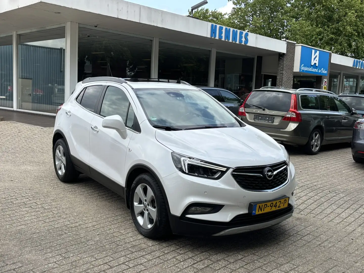 Opel Mokka X 1.6 CDTI Innovation Leder Schuifdak Euro6 Xenon Blanc - 1
