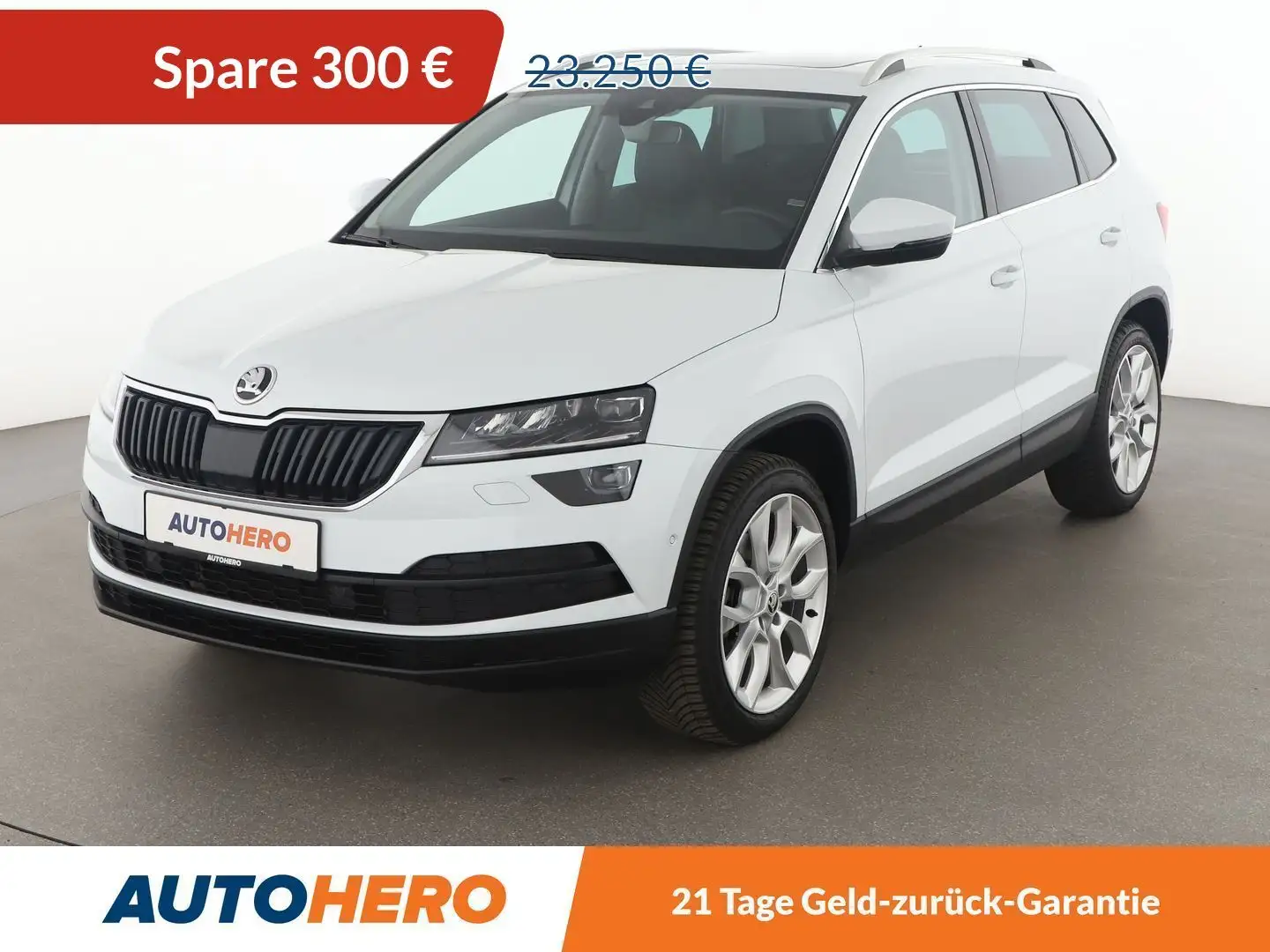 Skoda Karoq 2.0 TDI Style 4x4 Aut.*NAVI*LED*CAM* Weiß - 1