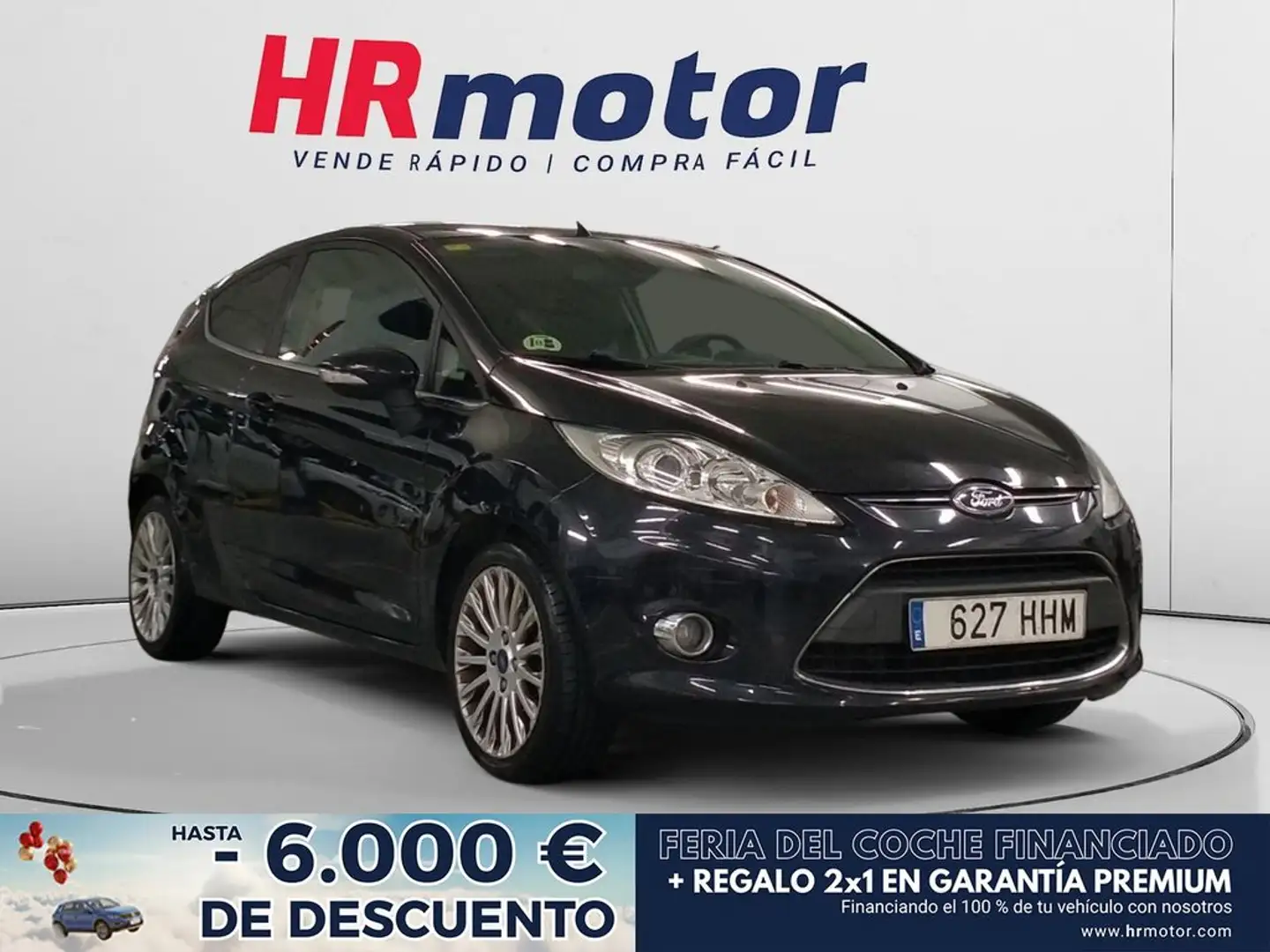 Ford Fiesta Trend Negro - 1