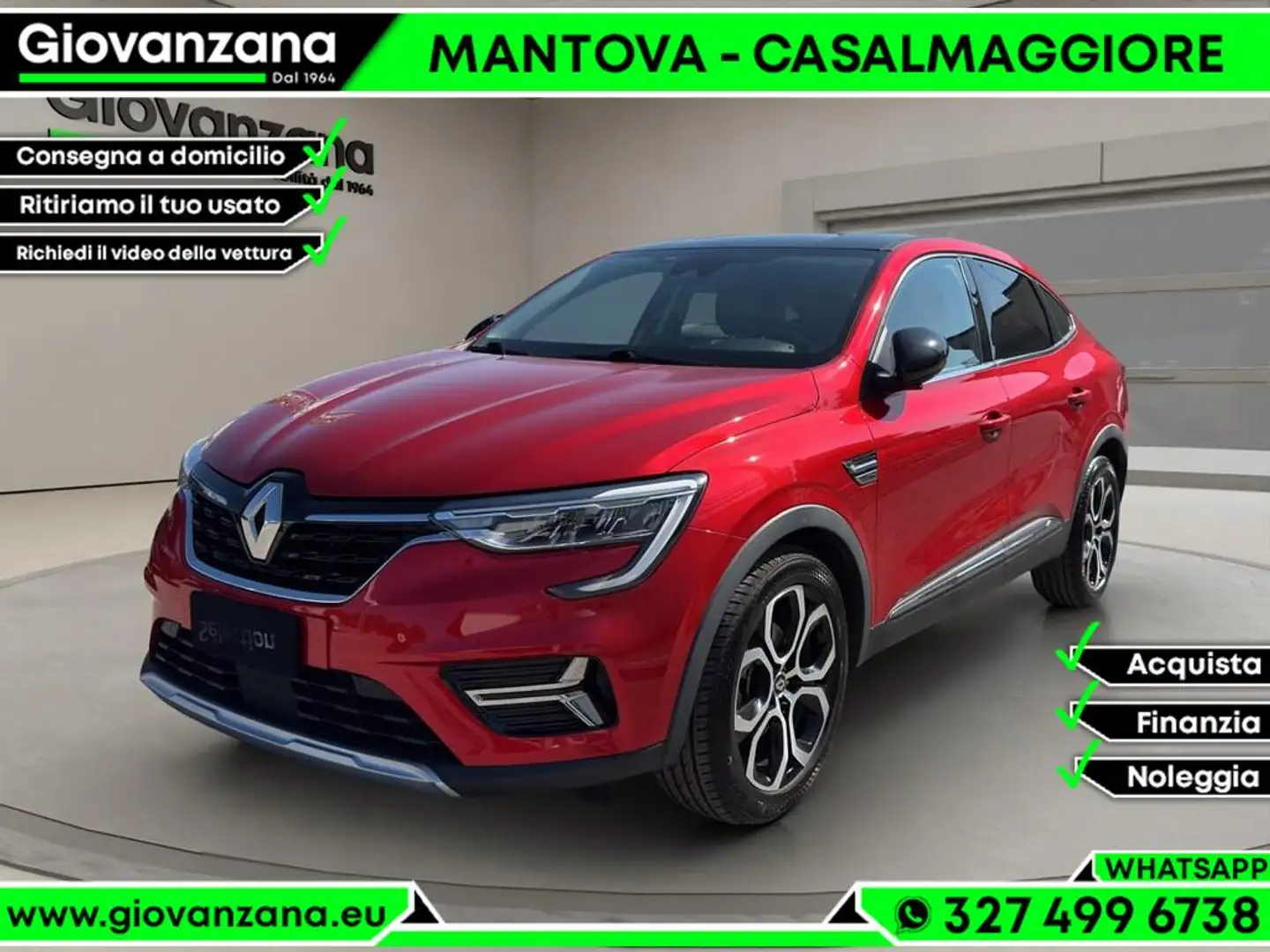 Renault Arkana 1.6 hybrid Intens E-Tech 145cv Rouge - 1