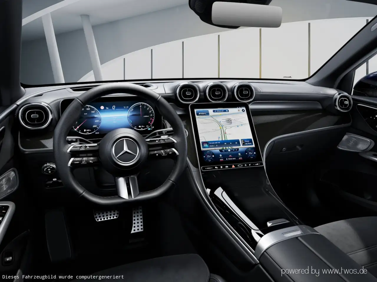 Mercedes-Benz GLC 300 de 4M AMG PanoD Distr 360Ka AHK DigitalL, миниатюра 22