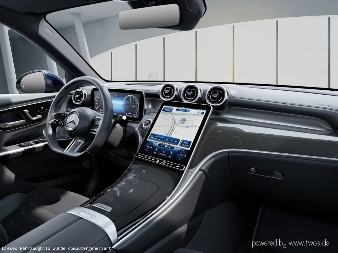 Mercedes-Benz GLC 300 de 4M AMG PanoD Distr 360Ka AHK DigitalL, миниатюра 21