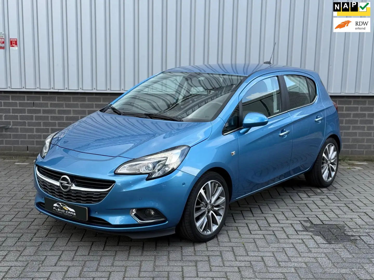 Opel Corsa 1.0 Turbo Cosmo |Navi|CruiseCtrl|Airco|PDC|5 Deurs Blue - 1