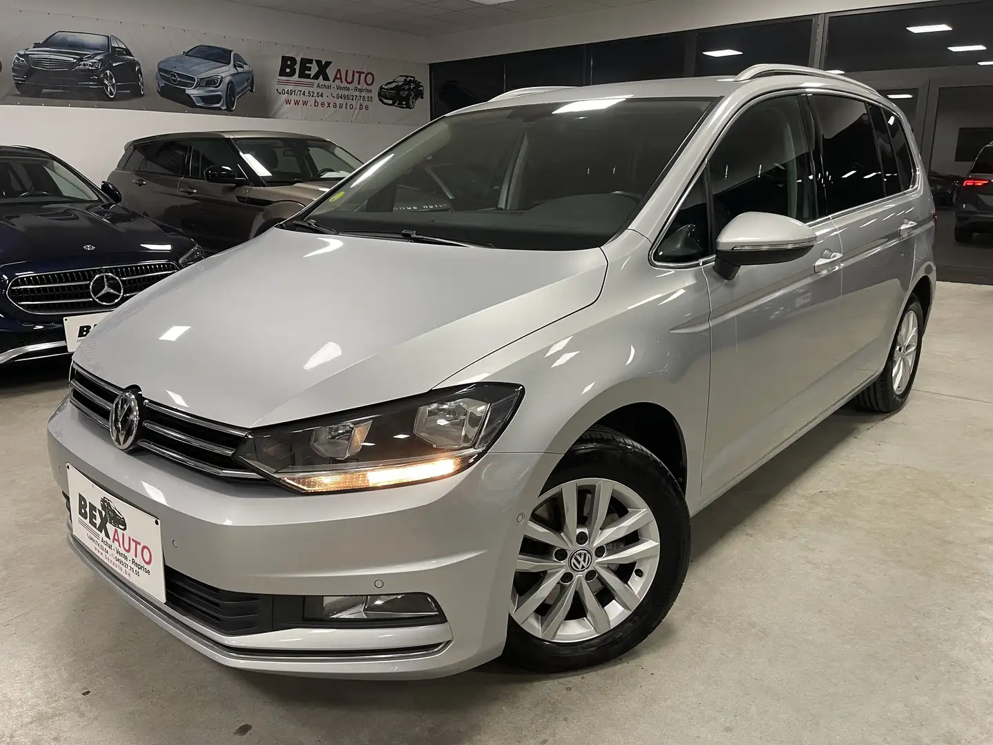 Volkswagen Touran 1.6 TDi*Highline*DSG*1ERPROP*GARANTIE*GPS*CLIM*LED Grigio - 2