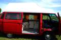 Volkswagen T3 California VW T3 Westfalia Hochdach, 1,9 TD AAZ Rot - thumbnail 11
