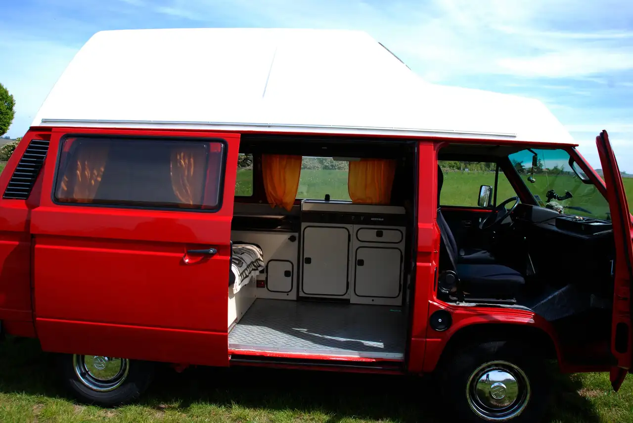 Volkswagen T3 California VW T3 Westfalia Hochdach, 1,9 TD AAZ, foto 11