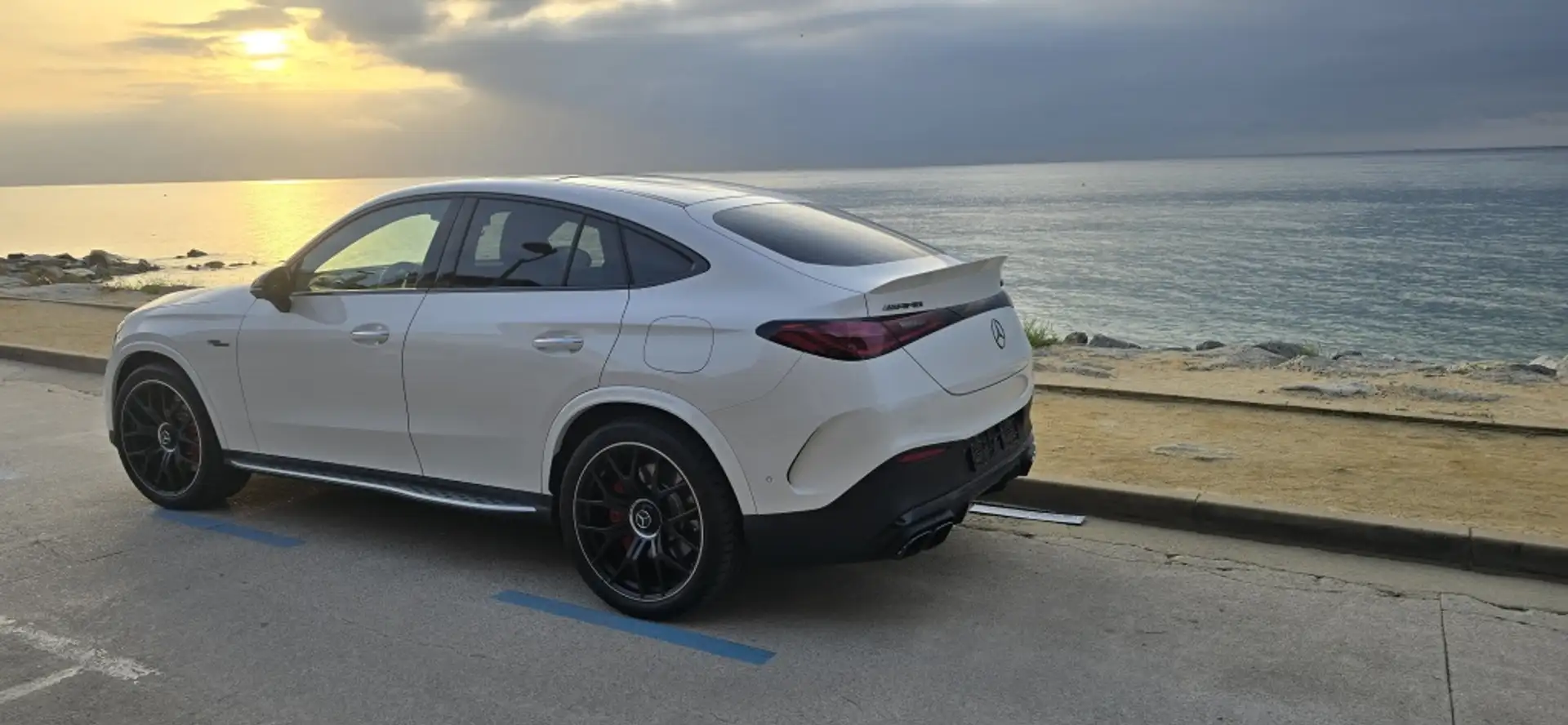 Mercedes-Benz GLC 63 AMG Coupé S Performance Blanc - 2