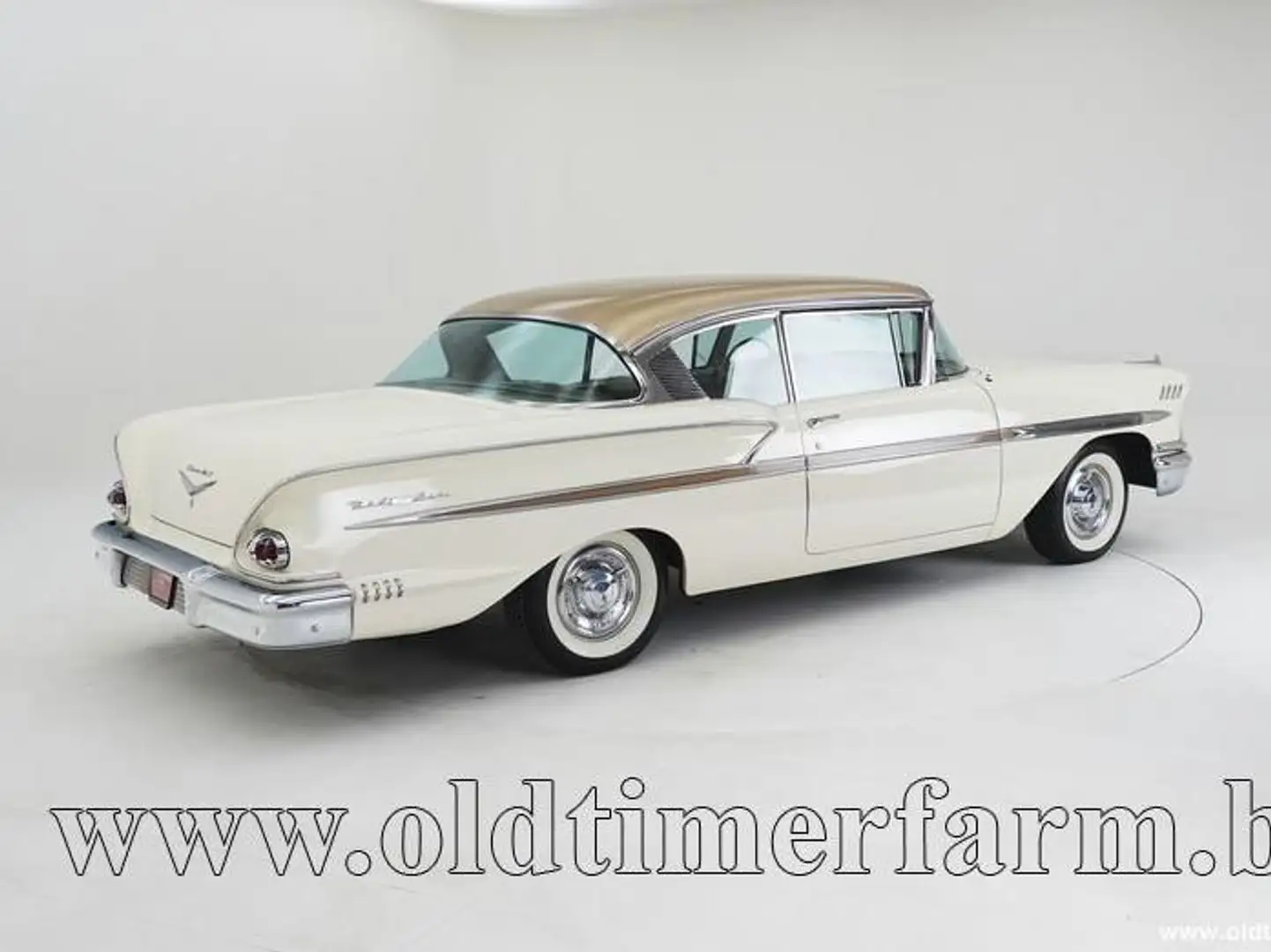 Chevrolet Bel Air V8 Hardtop Coupe '58 CH2990 White - 2