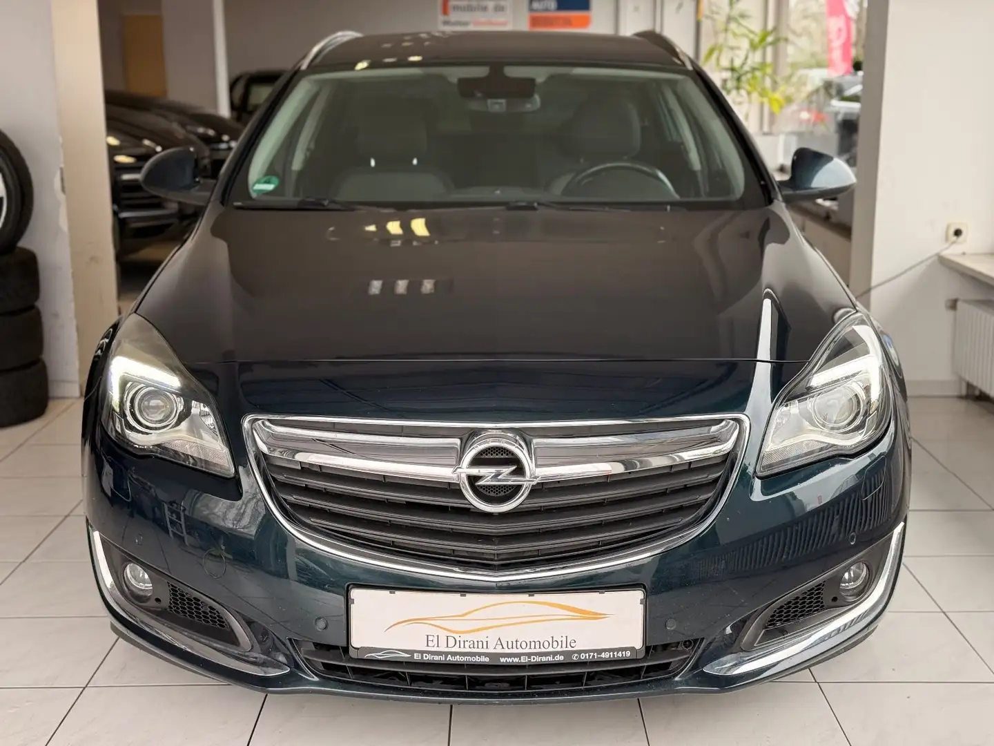 Opel Insignia 1.4 Turbo Innovation R-Cam/Navi/BiXen Groen - 2