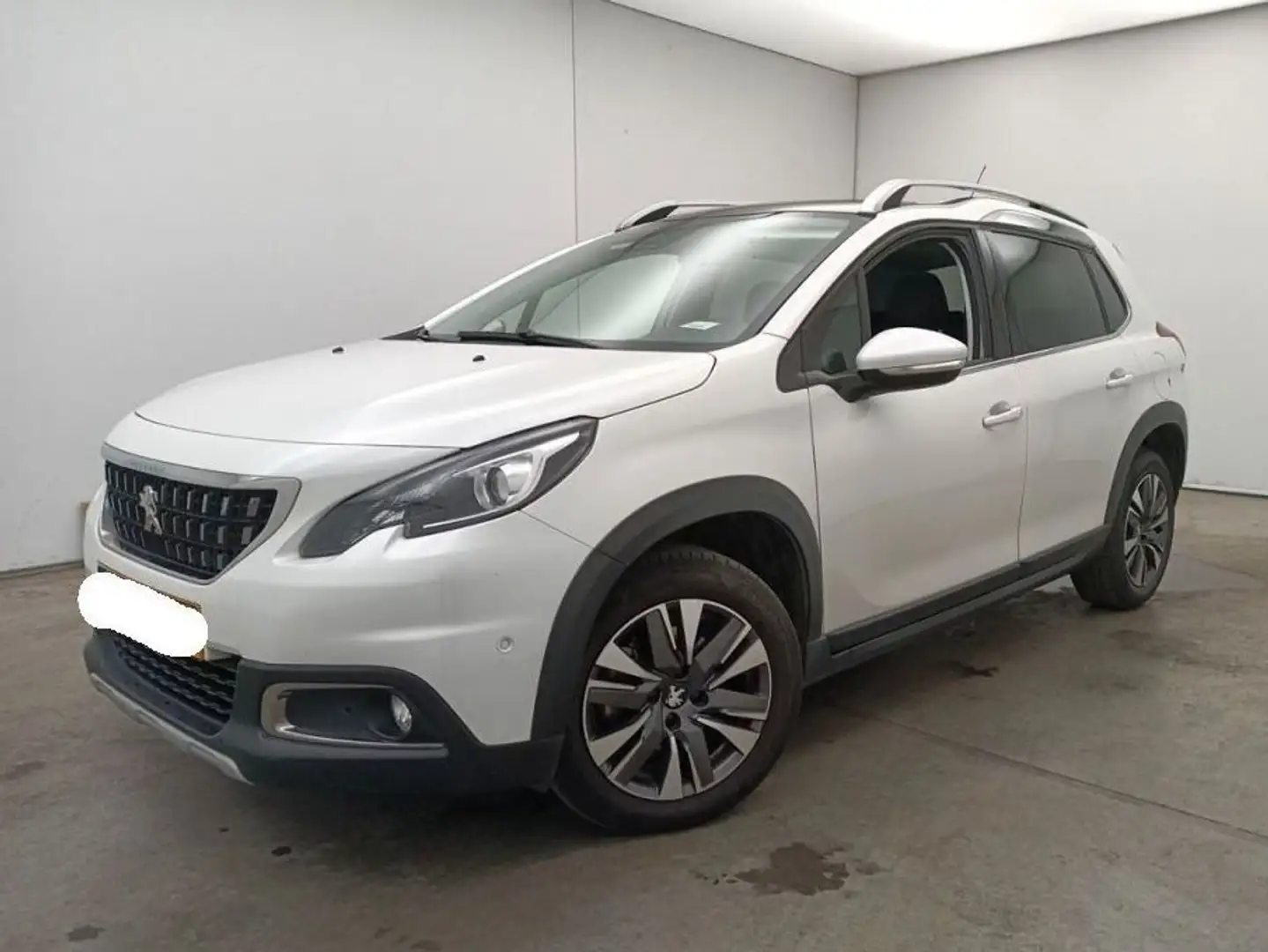Peugeot 2008 Allure 1.2T LED/NAVI/PANO/R'CAM/AUT.PARKASS Weiß - 1