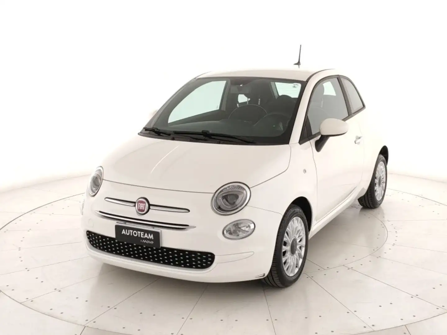 Fiat 500 1.0 hybrid Lounge 70cv Blanc - 1