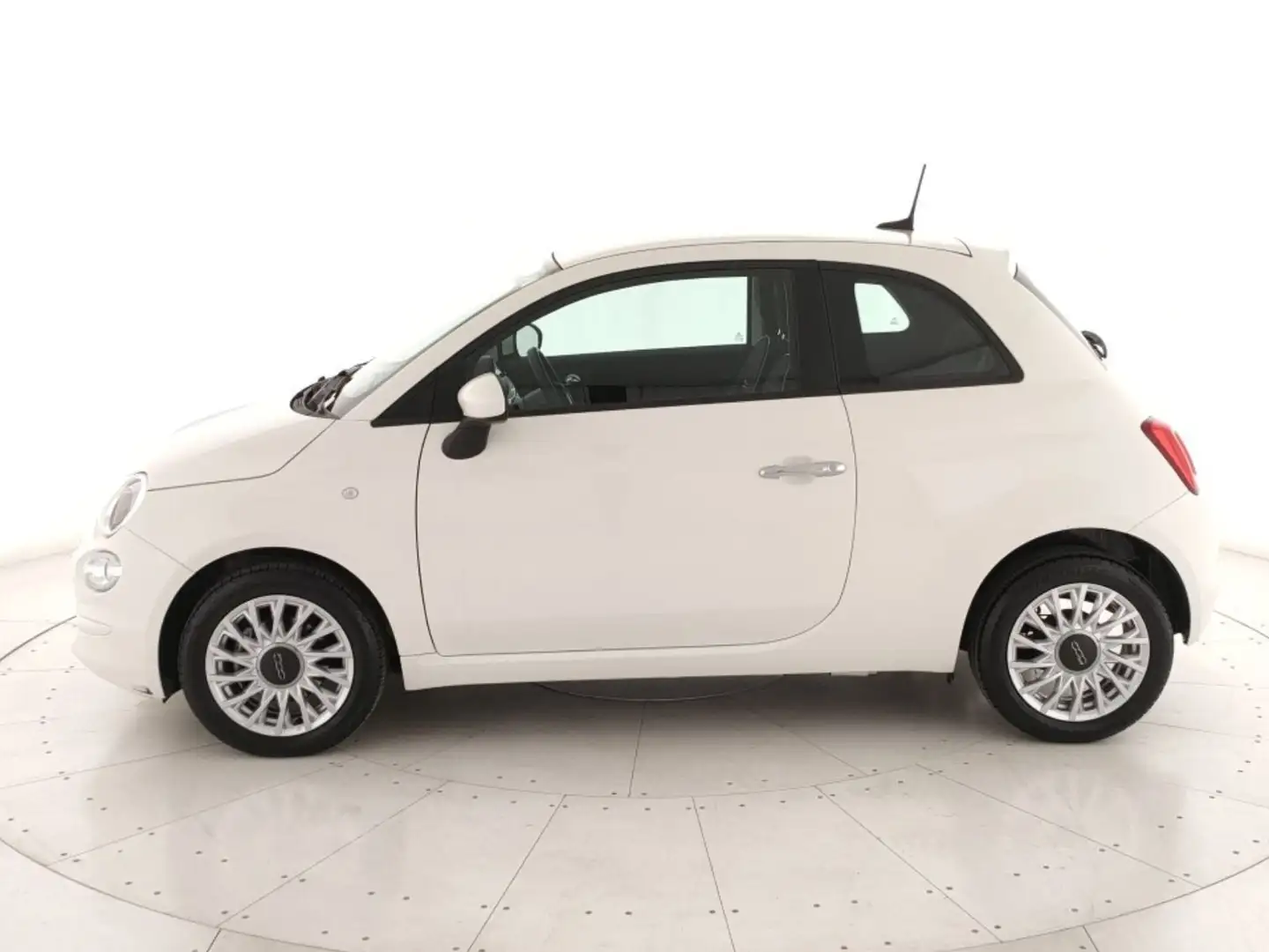 Fiat 500 1.0 hybrid Lounge 70cv Blanc - 2