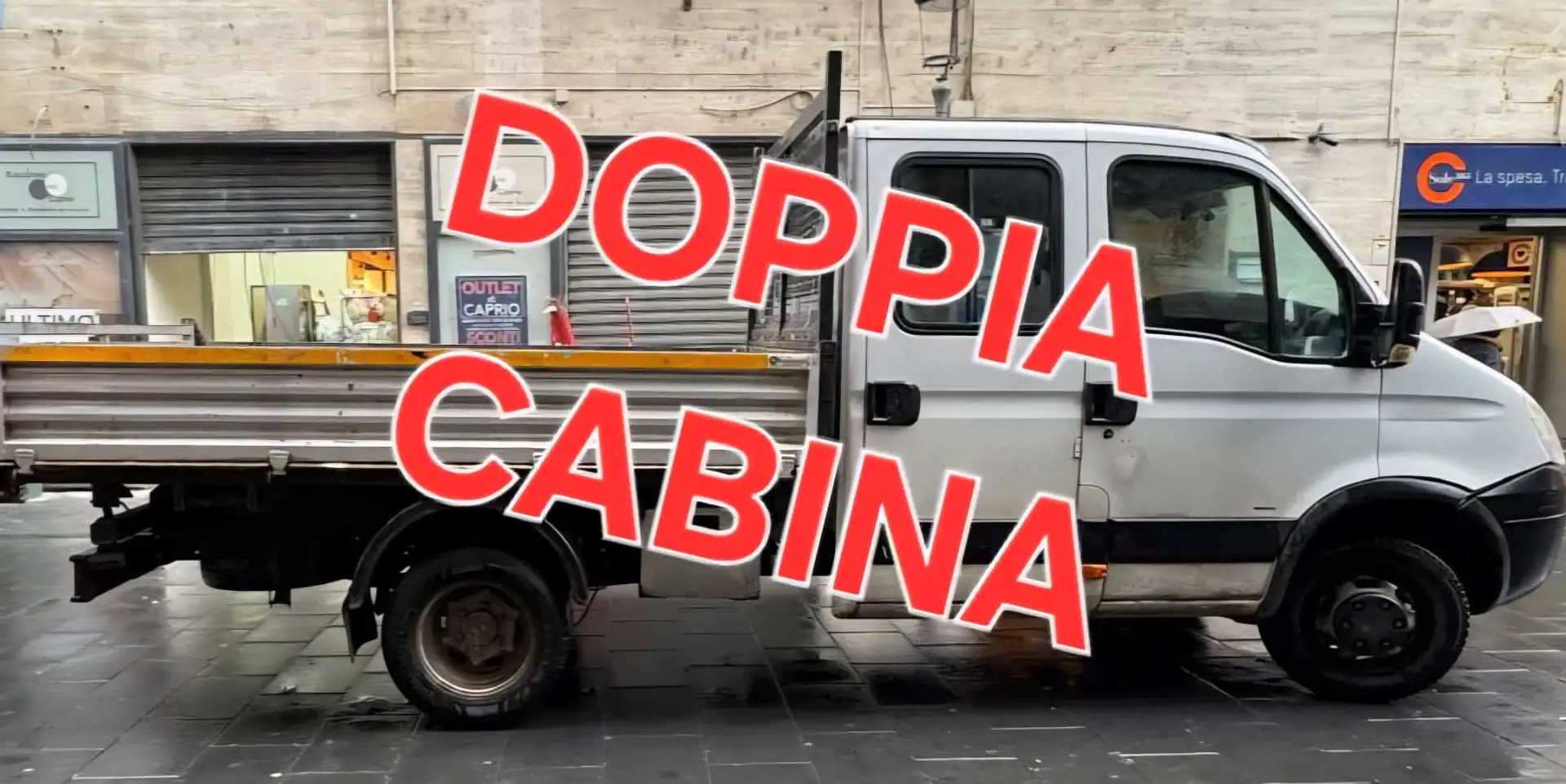 Iveco Daily 35C12 2.3hpi DOPPIA CABINA RIBALTABILE Bianco - 2