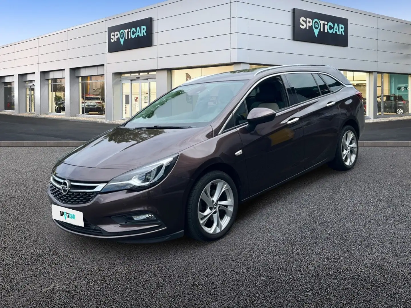 Opel Astra 1.6 D (CDTI) Automatik Sports Tourer Innovation Bruin - 1