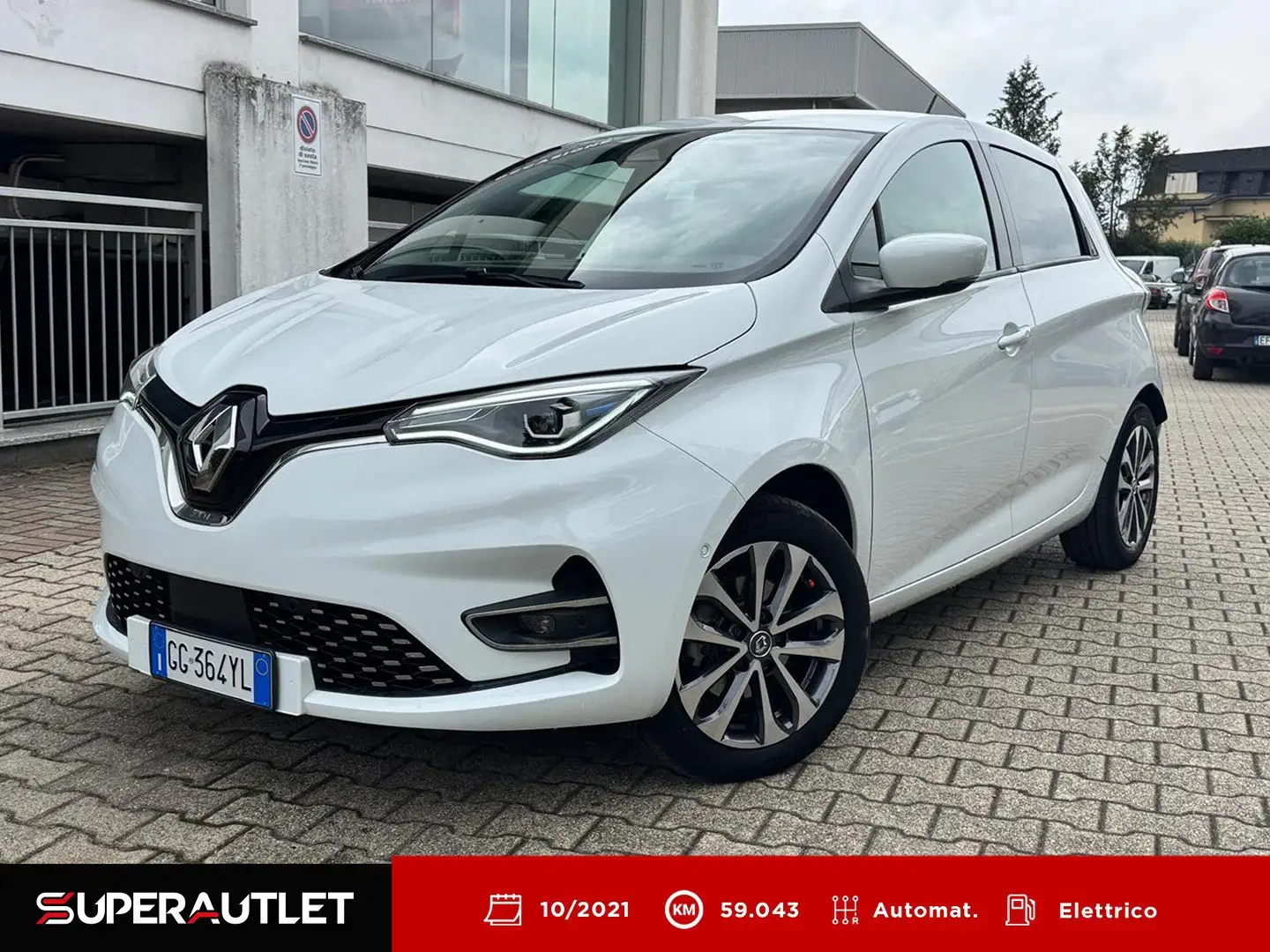 Renault ZOE Intens R135 e-shifter Bianco - 1