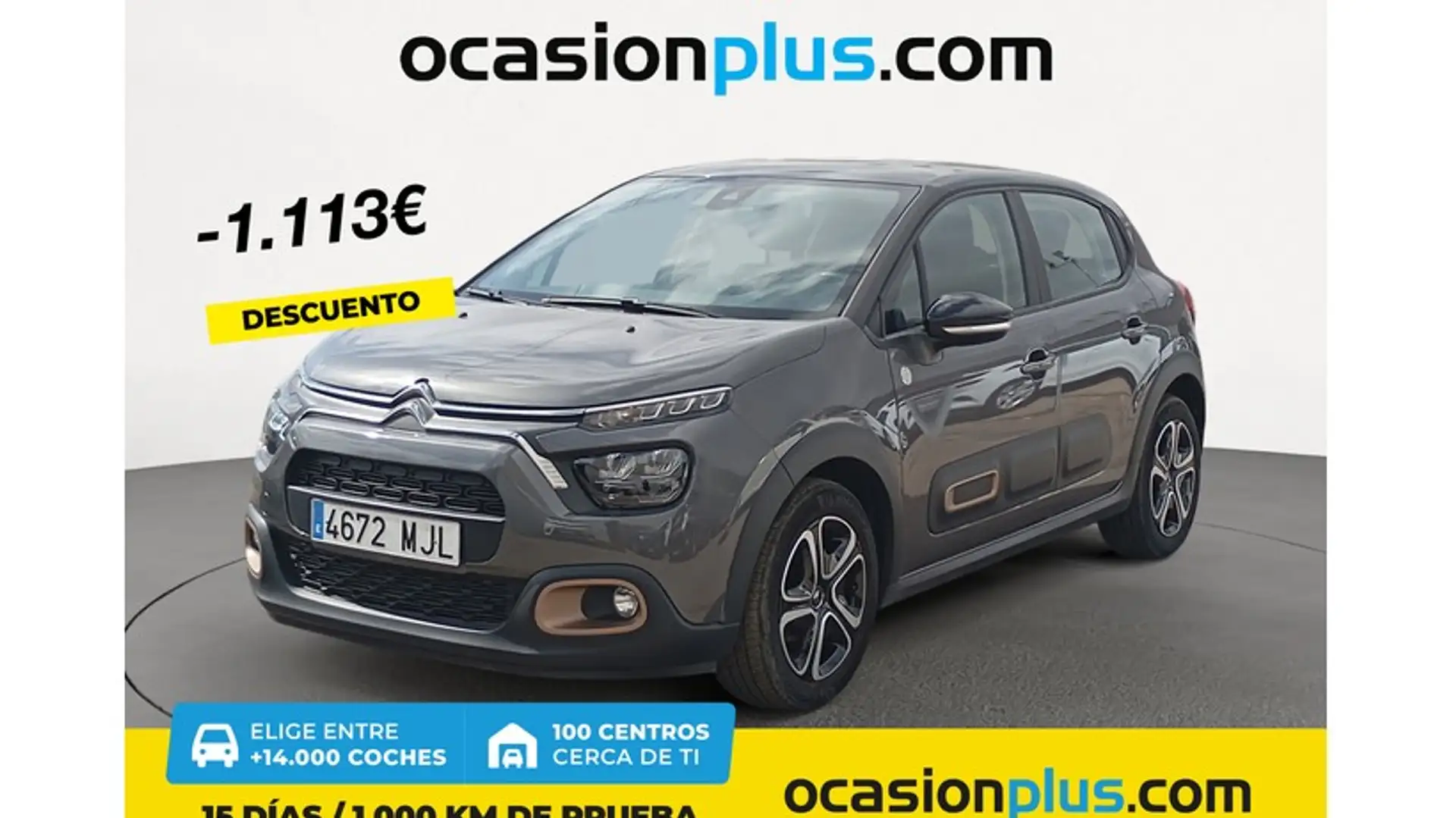 Citroen C3 1.2 PureTech S&S C-Series 83 Gris - 1