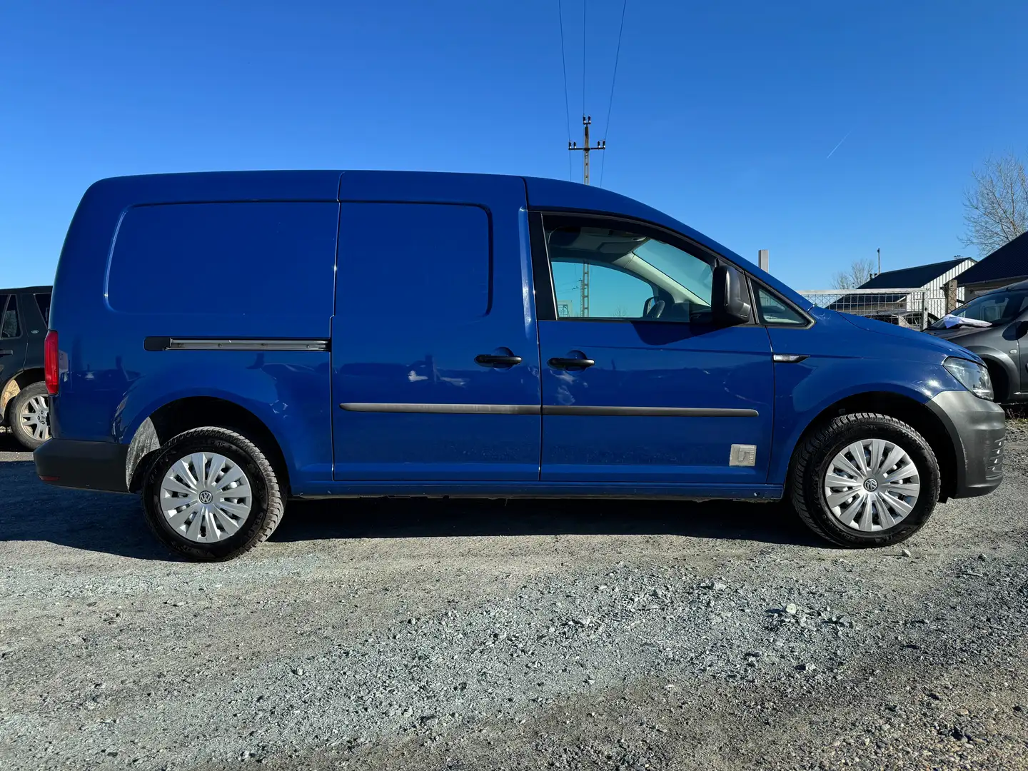 Volkswagen Caddy Maxi 2-Sitze LKW Netto:7.900Eur KLIMA AHK TEMPOMAT - 1