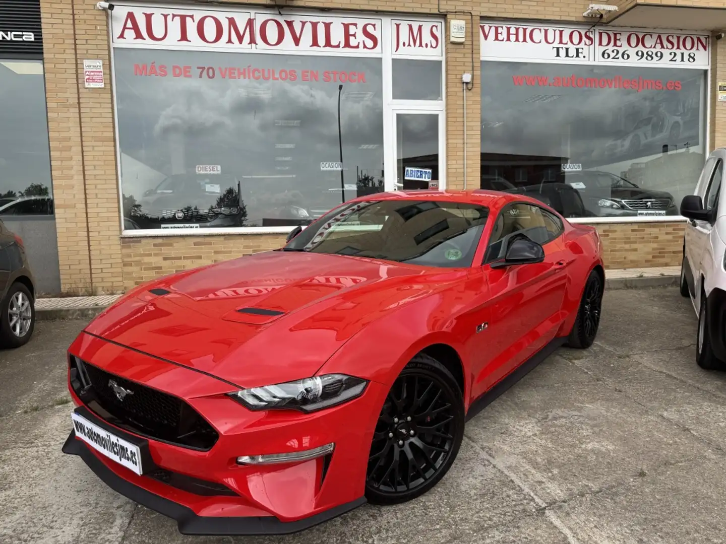 Ford Mustang Fastback 5.0 Ti-VCT GT Aut. Piros - 1