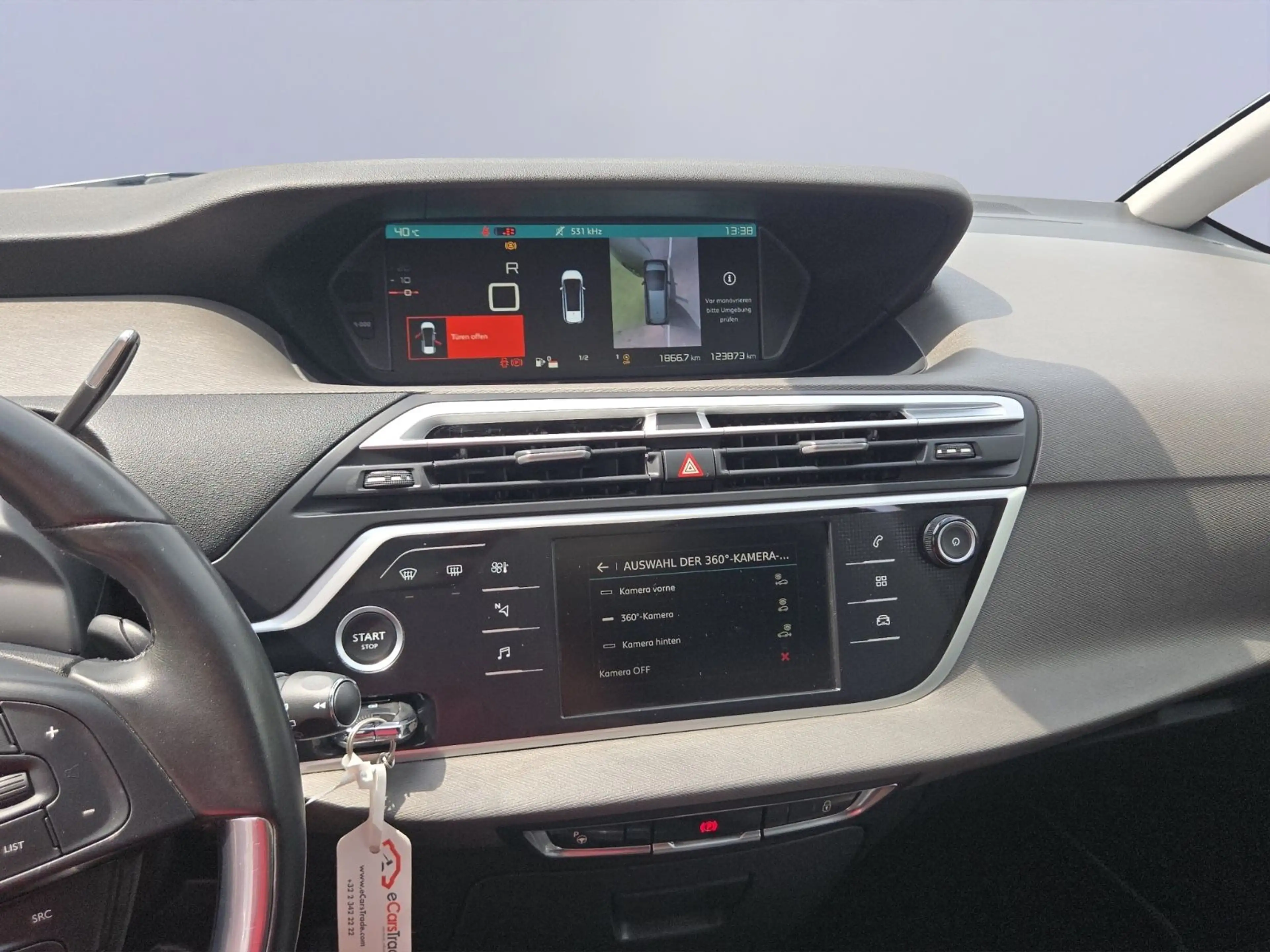Citroen Grand C4 Picasso Grand C4 7Sitze/Pano/Kamera+2xPDC/AHK/Massage — photo 12