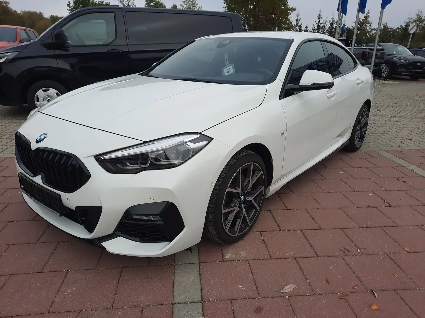 BMW 218 i Gran Coupe M-Sport ACC Navi Kamera DAB Blanc - 2