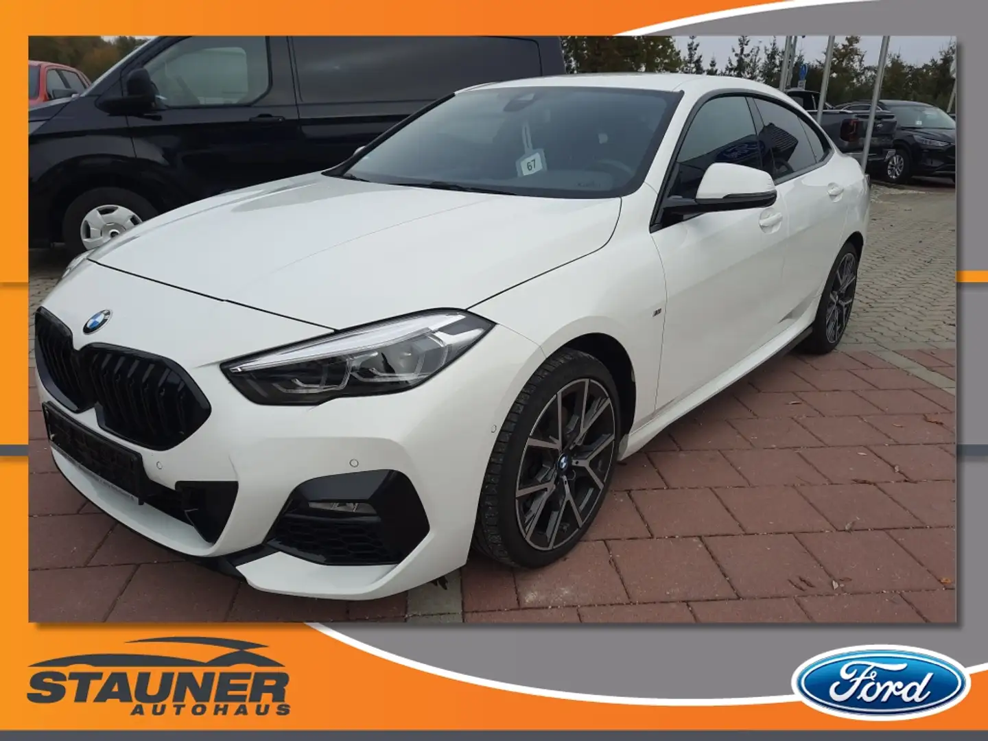 BMW 218 i Gran Coupe M-Sport ACC Navi Kamera DAB Blanc - 1