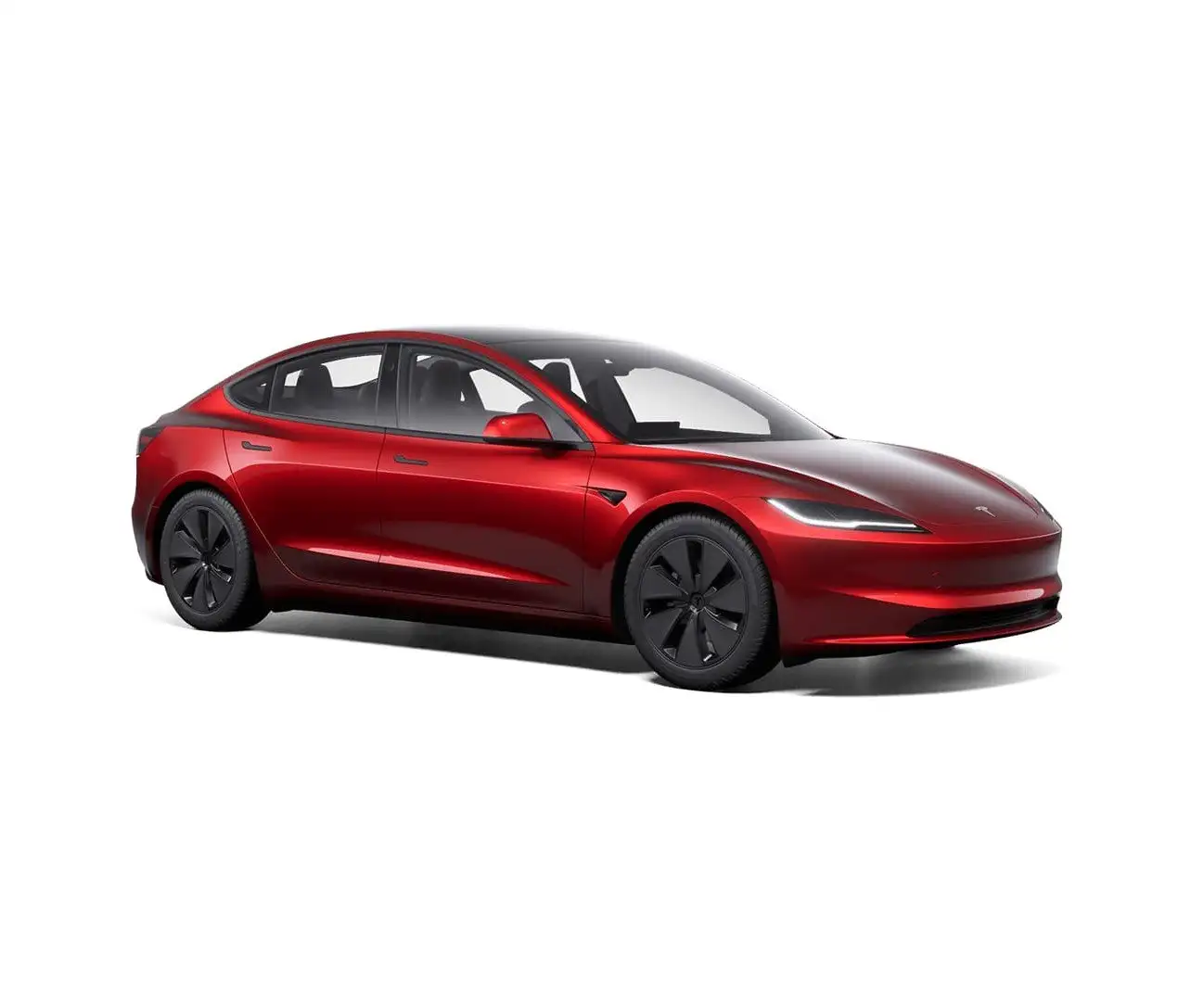 Tesla Model 3 HIGHLAND - AUTOPILOT - RWD - LOW MILEAGE Rouge - 1
