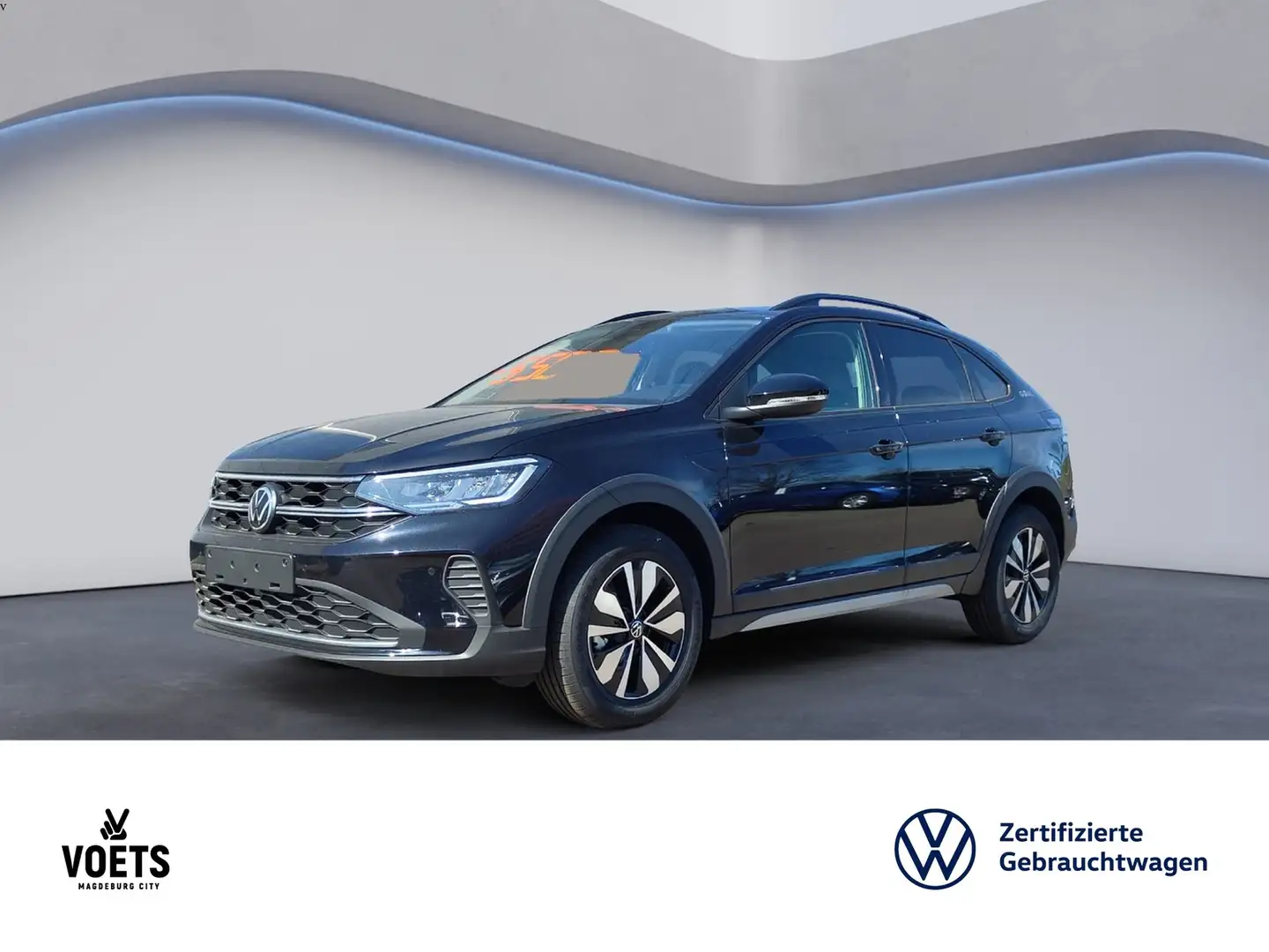 Volkswagen Taigo 1.0 TSI Goal NAVI+LED+ACC+SITZHEIZ+UPE:32.974,- Negro - 1