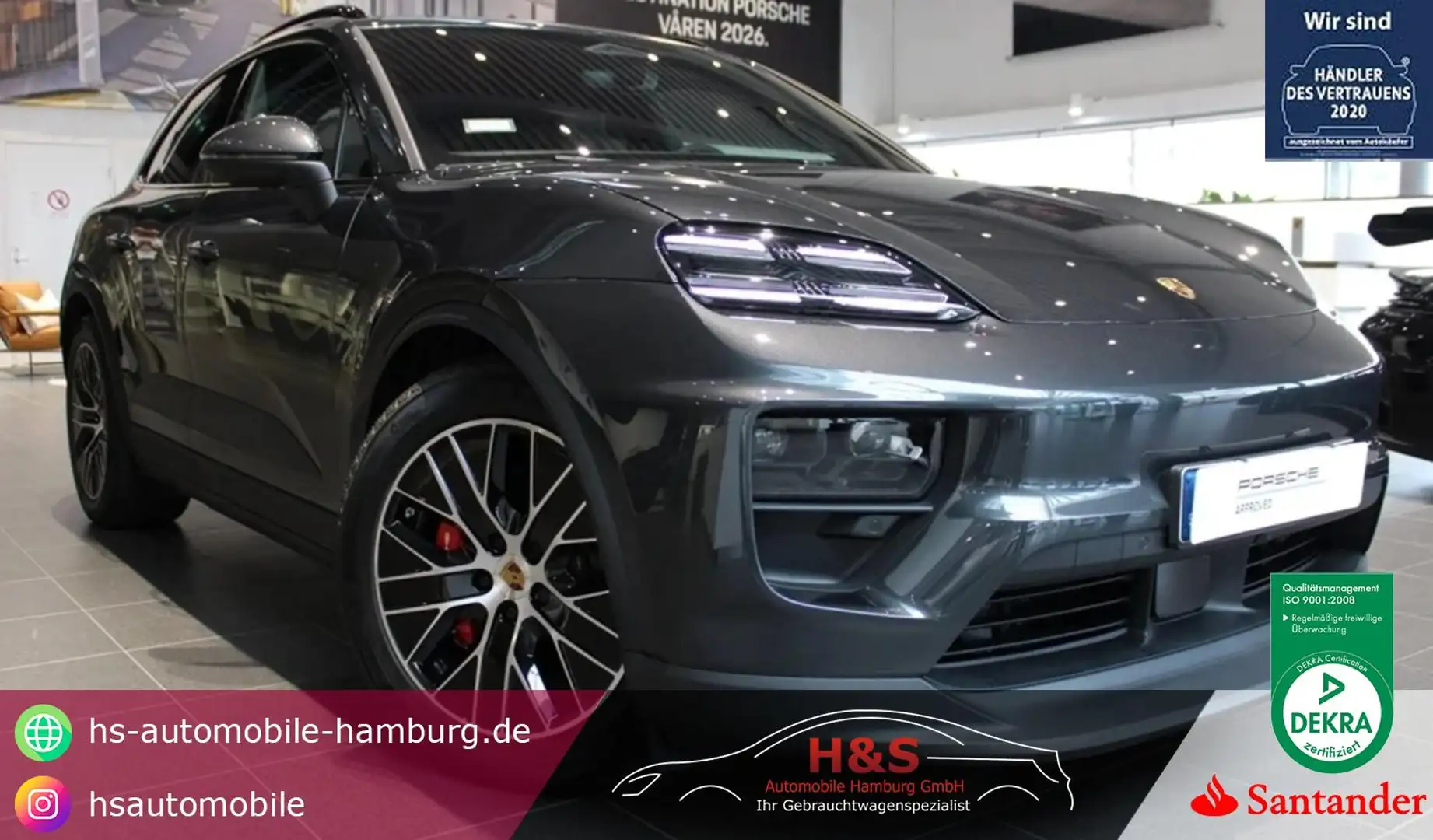 Porsche Macan Electric 4 S Gris - 1