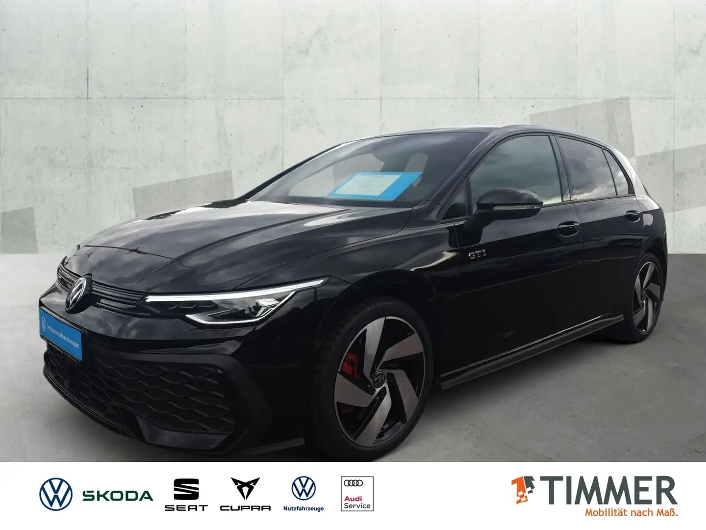 Volkswagen Golf VIII 2.0 TSI GTI "Black Style" *DSG*HUD*RFK*ACC*N Schwarz - 1