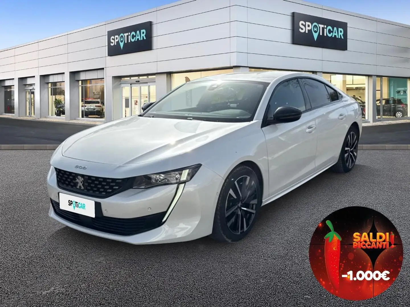 Peugeot 508 Hybrid 225 GT e-EAT8 Bianco - 1