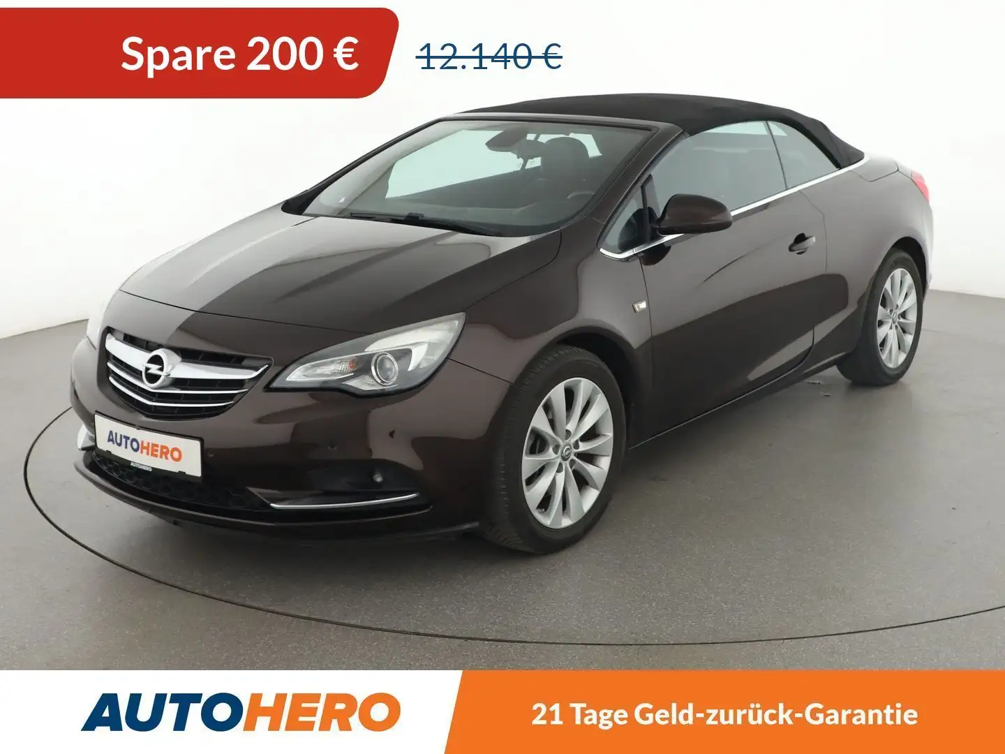 Opel Cascada 1.4 Turbo Excellence*NAVI*TEMPO*PDC*SHZ*KLIMA* Braun - 1