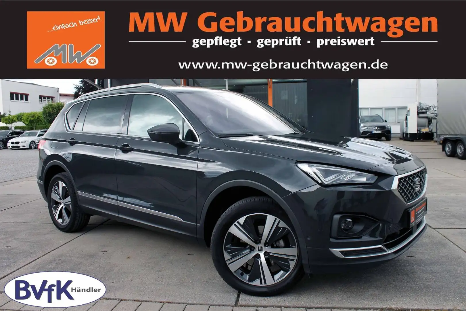 SEAT Tarraco Xperience 1.5 TSI DSG 7-Stz ACC PDC KAM Grau - 1