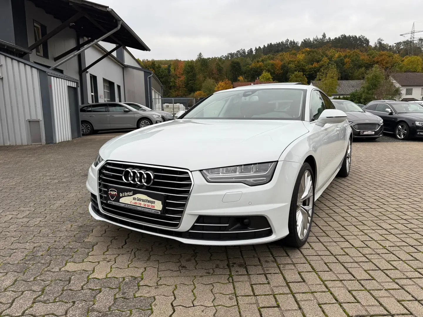 Audi A7 3.0 TDI clean diesel quattro EURO 6 Weiß - 2