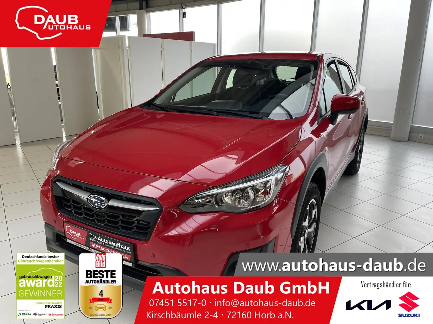 Subaru XV 1.6i Trend+Automatilk+Allrad+Klimaa+Alu+Sitzh Rot - 1