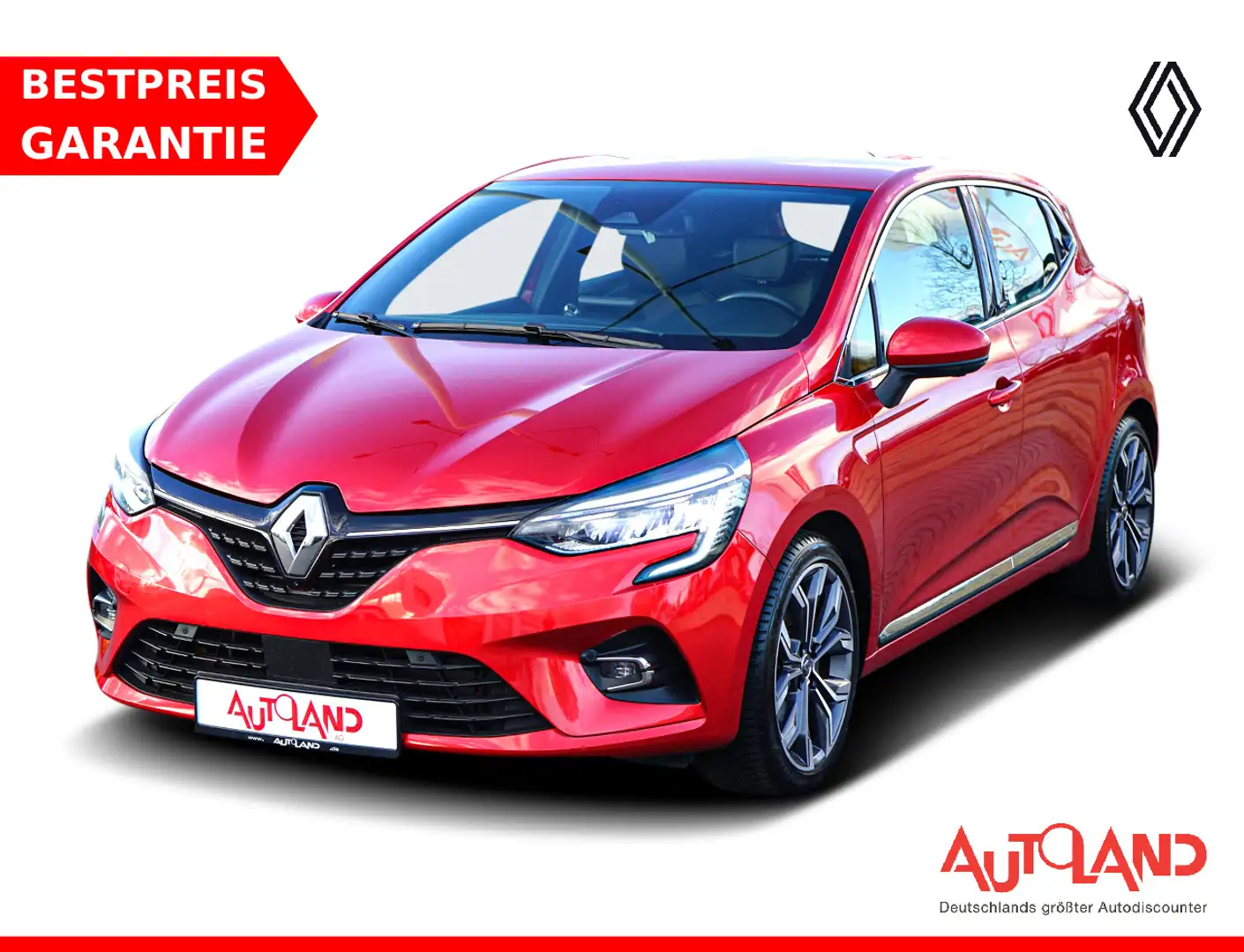 Renault Clio 1.6 Hybrid Intens LED Navi Totwinkel 360° Orange - 1