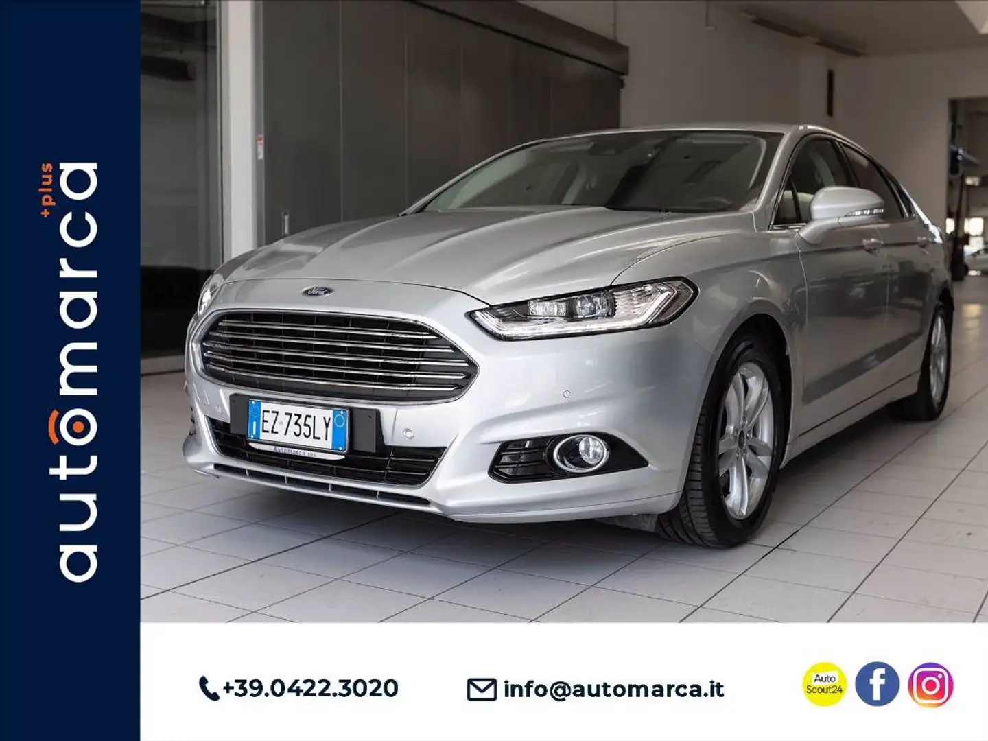 Ford Mondeo 5p 2.0 tdci Titanium s&s 180cv Gris - 1