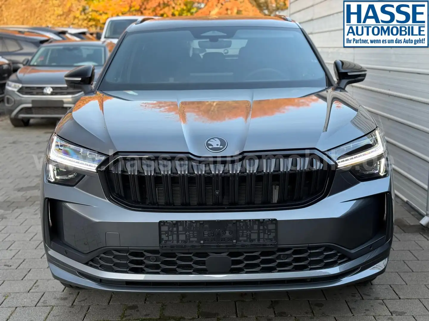 Skoda Kodiaq Sportline 2.0 TDI DSG 4x4 7Sitzer*AHK*NAVI*SHZ*... Grigio - 2