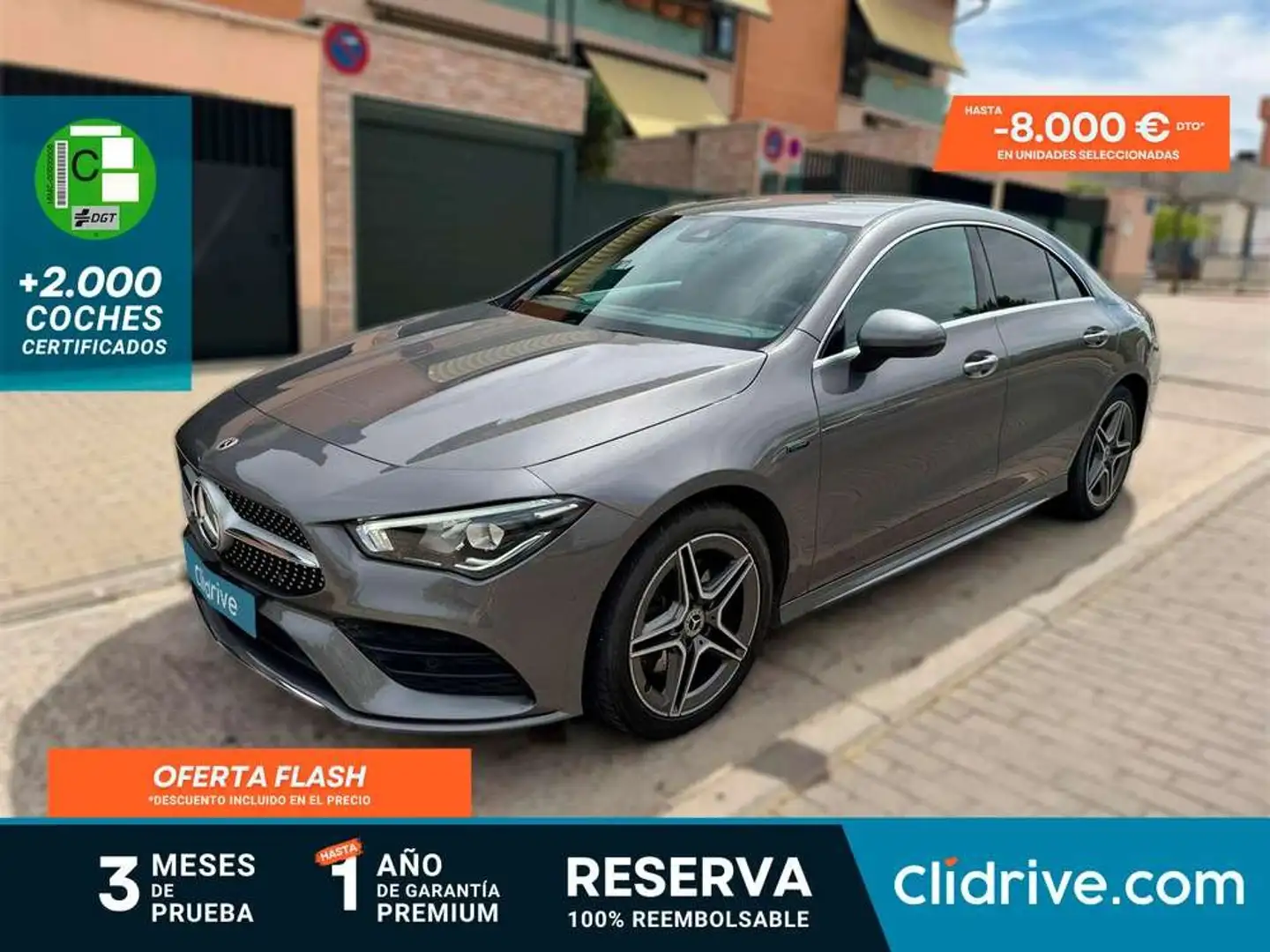 Mercedes-Benz CLA 250 e Gris - 1