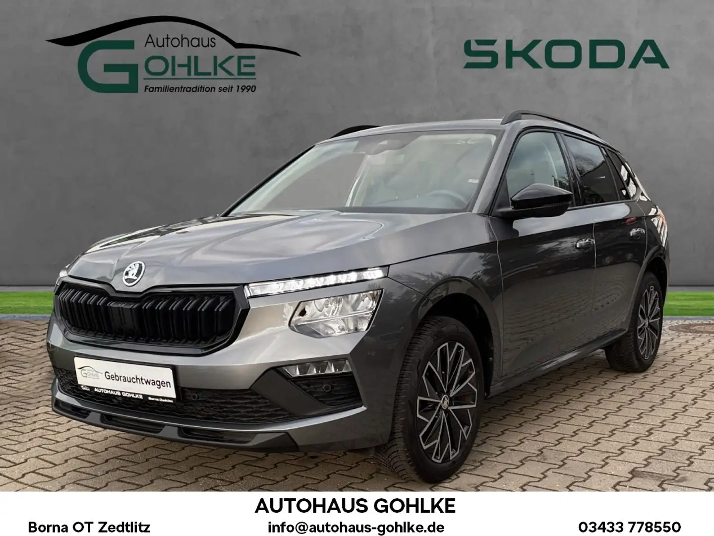 Skoda Kamiq Selection 1.0T 85kW*Kamera*Klimaautomatik* Klima Gris - 1