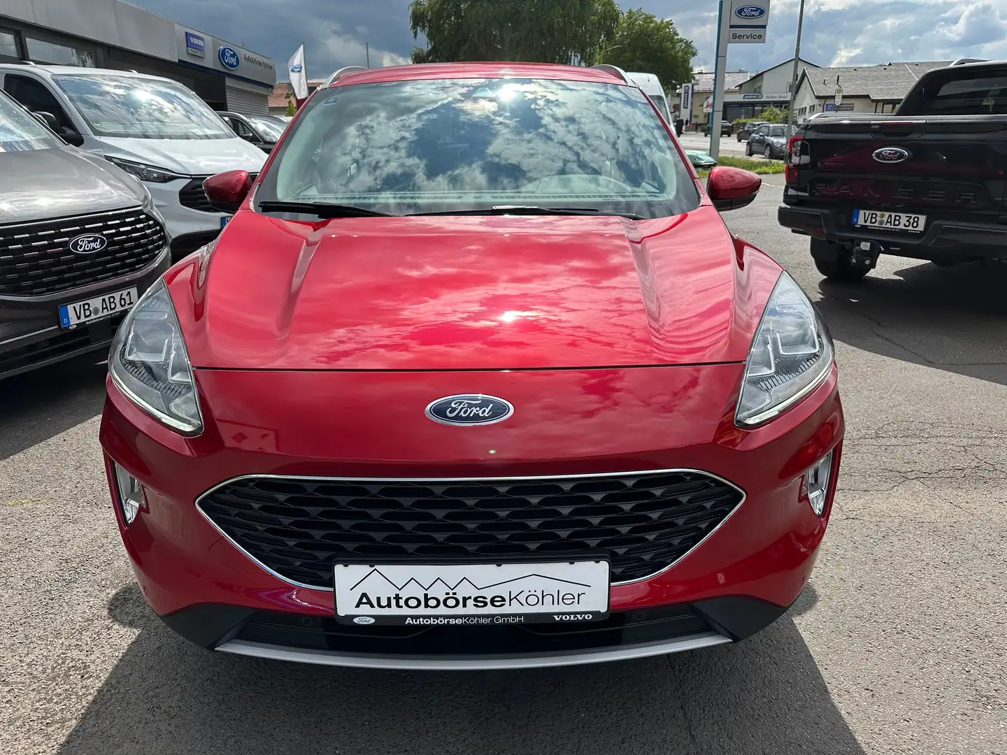 Ford Kuga 2.5 PHEV C&C *AHK, Navi, EPH, Winterpaket...* Rouge - 2