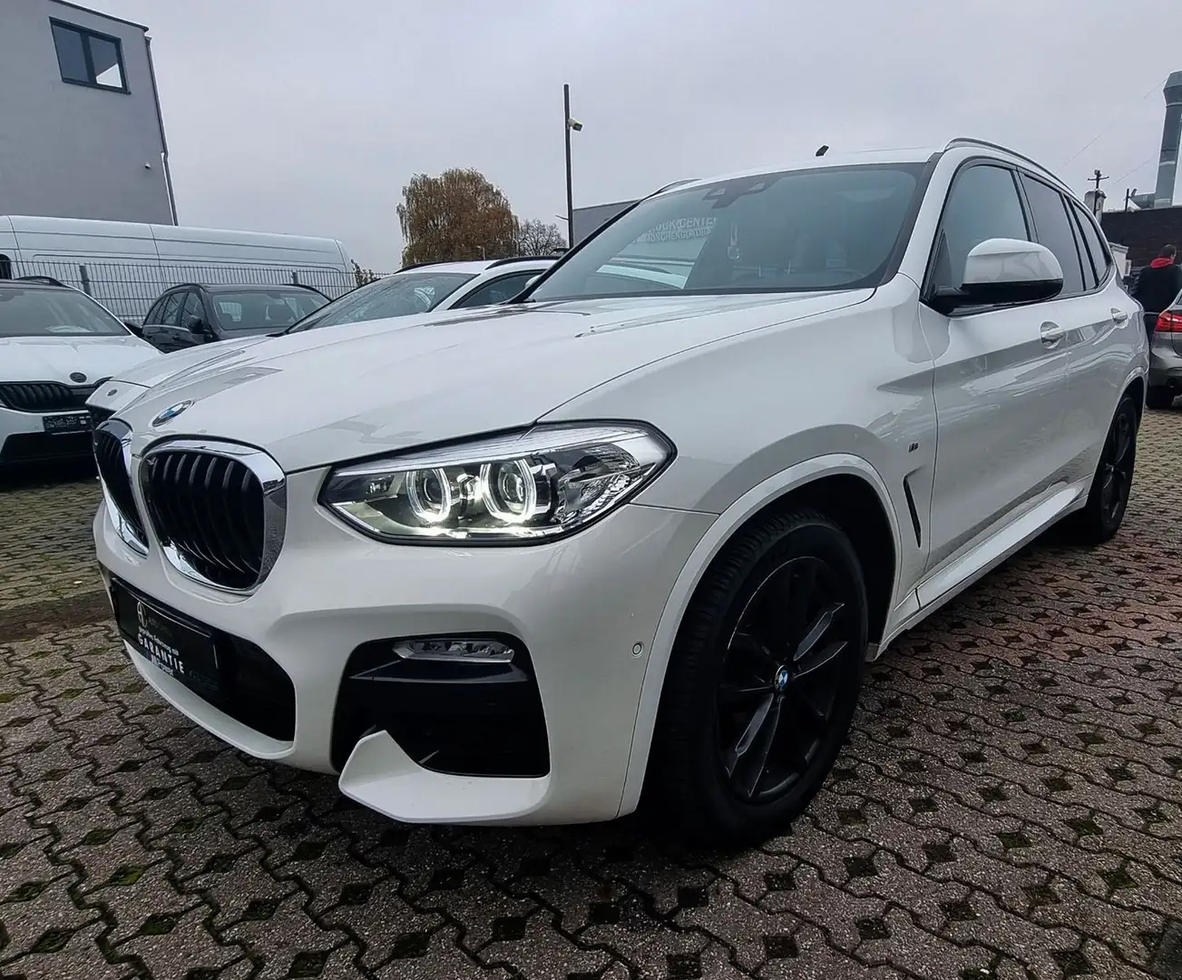 BMW X3 xDrive 30 d M Sport paket-Panorama-Leder- Weiß - 1