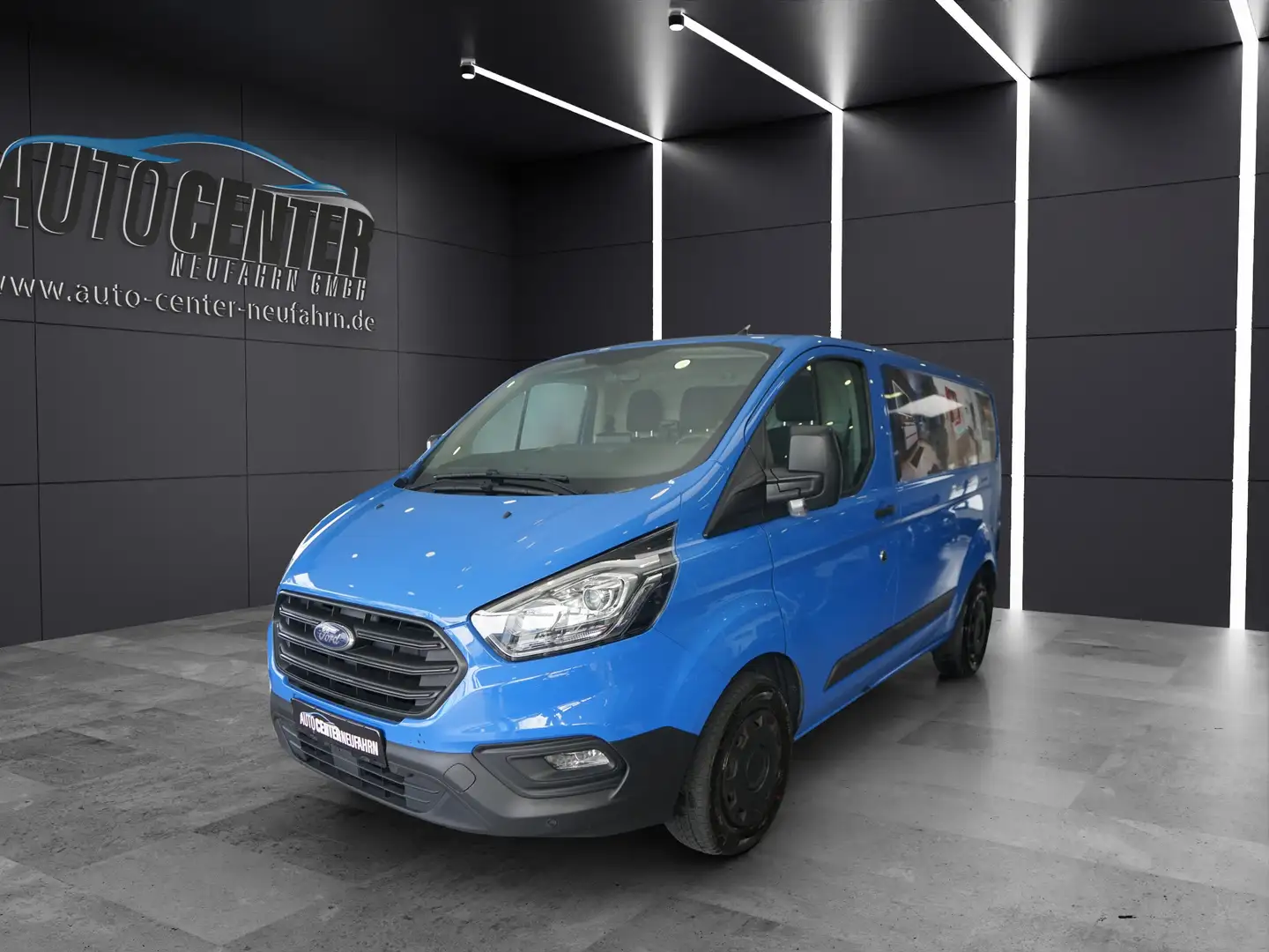 Ford 280 L1 Trend+NAVI+TEMPOMAT+KLIMA+PDC+AHK Bleu - 1