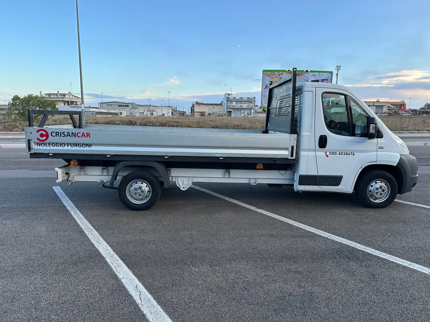 Fiat Ducato cassonato aperto Bianco - 2