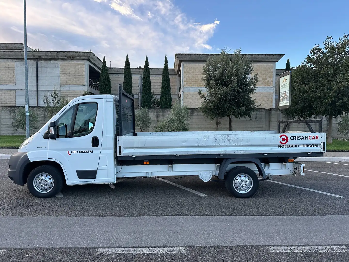 Fiat Ducato cassonato aperto Bianco - 1